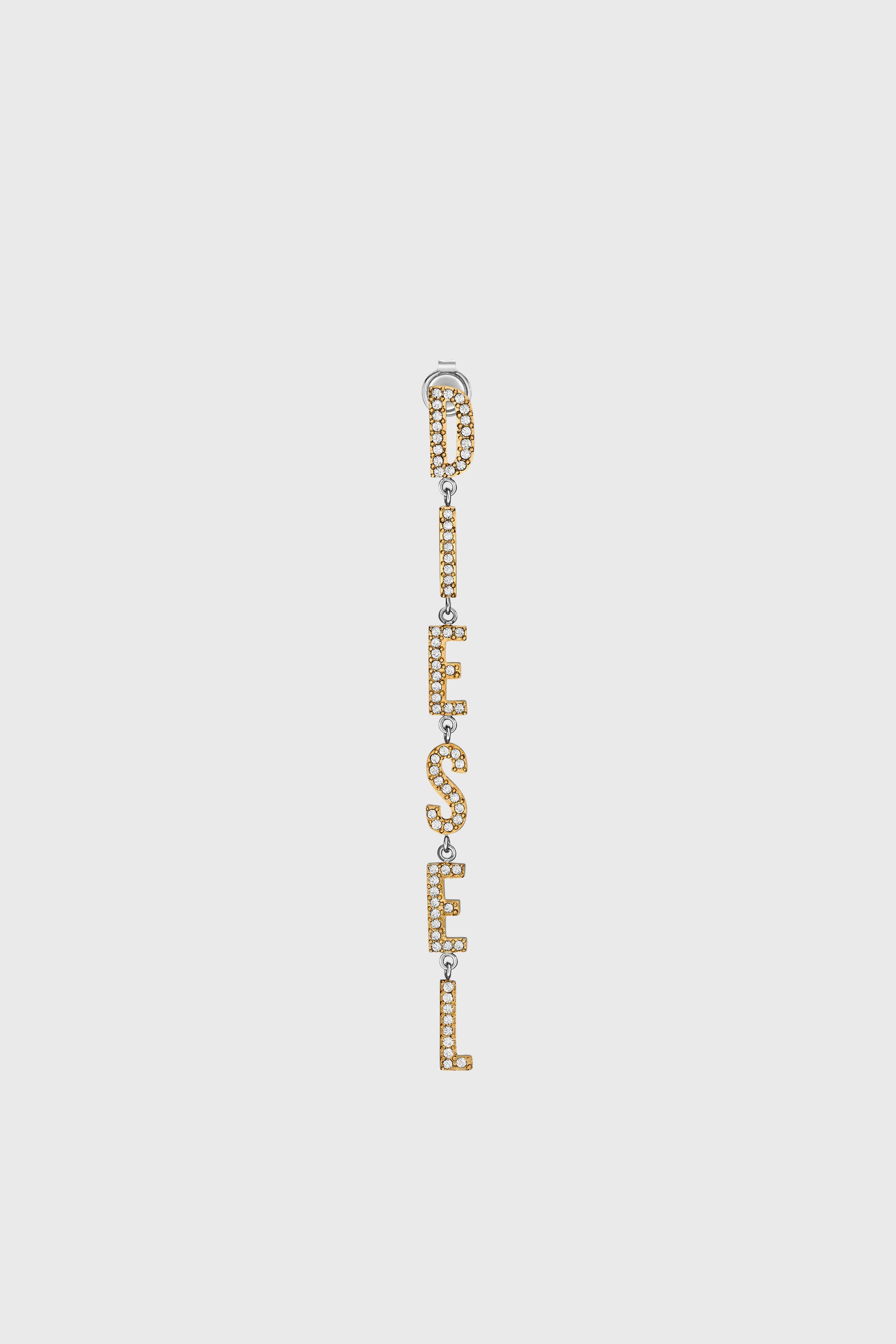 Diesel - DX1546931 JEWEL, Unisex's ピアス（片耳用） in シルバー/ゴールド - 1