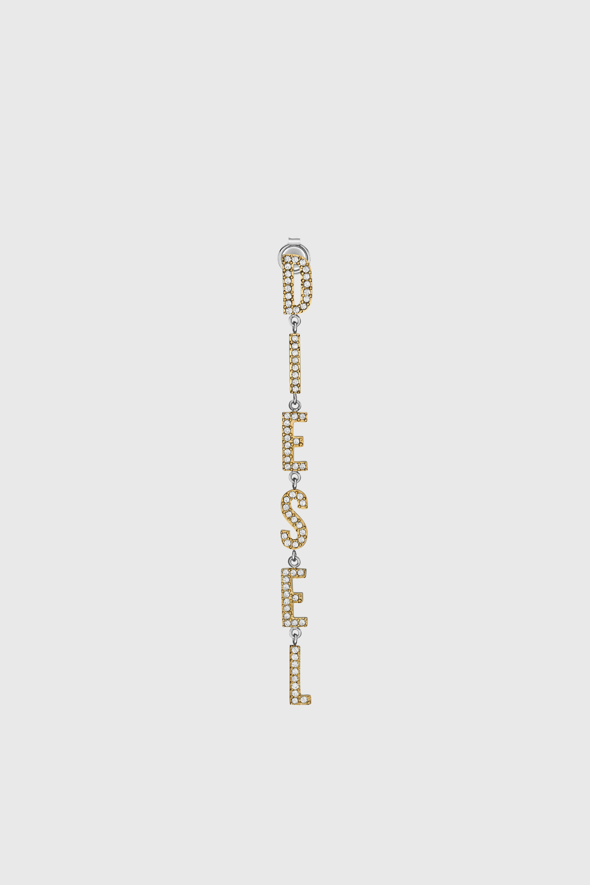 Diesel - DX1546931 JEWEL, Unisex's ピアス（片耳用） in シルバー/ゴールド - 1