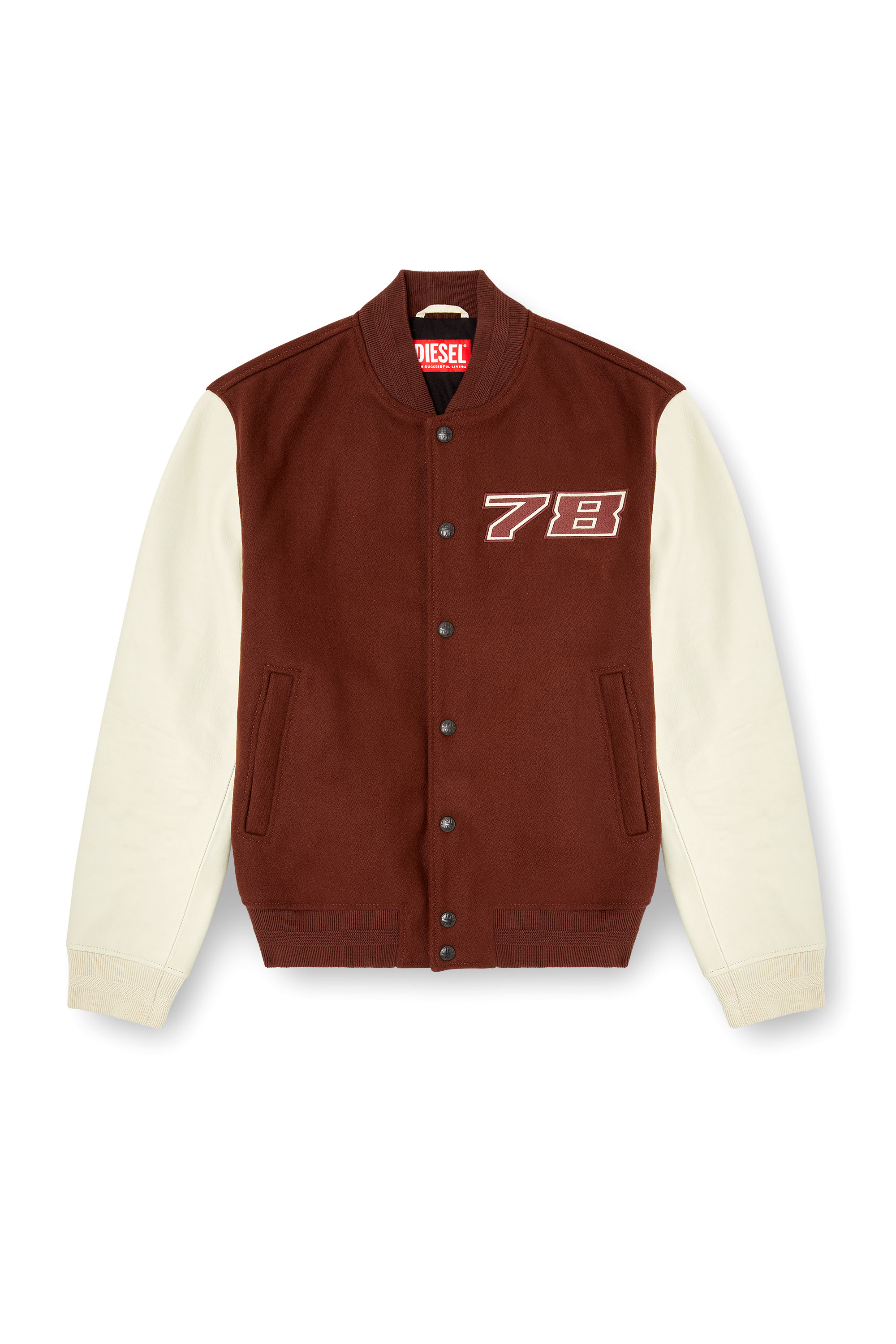 Diesel - L-KOPF, Male's ブルゾン in ブラウン - 2