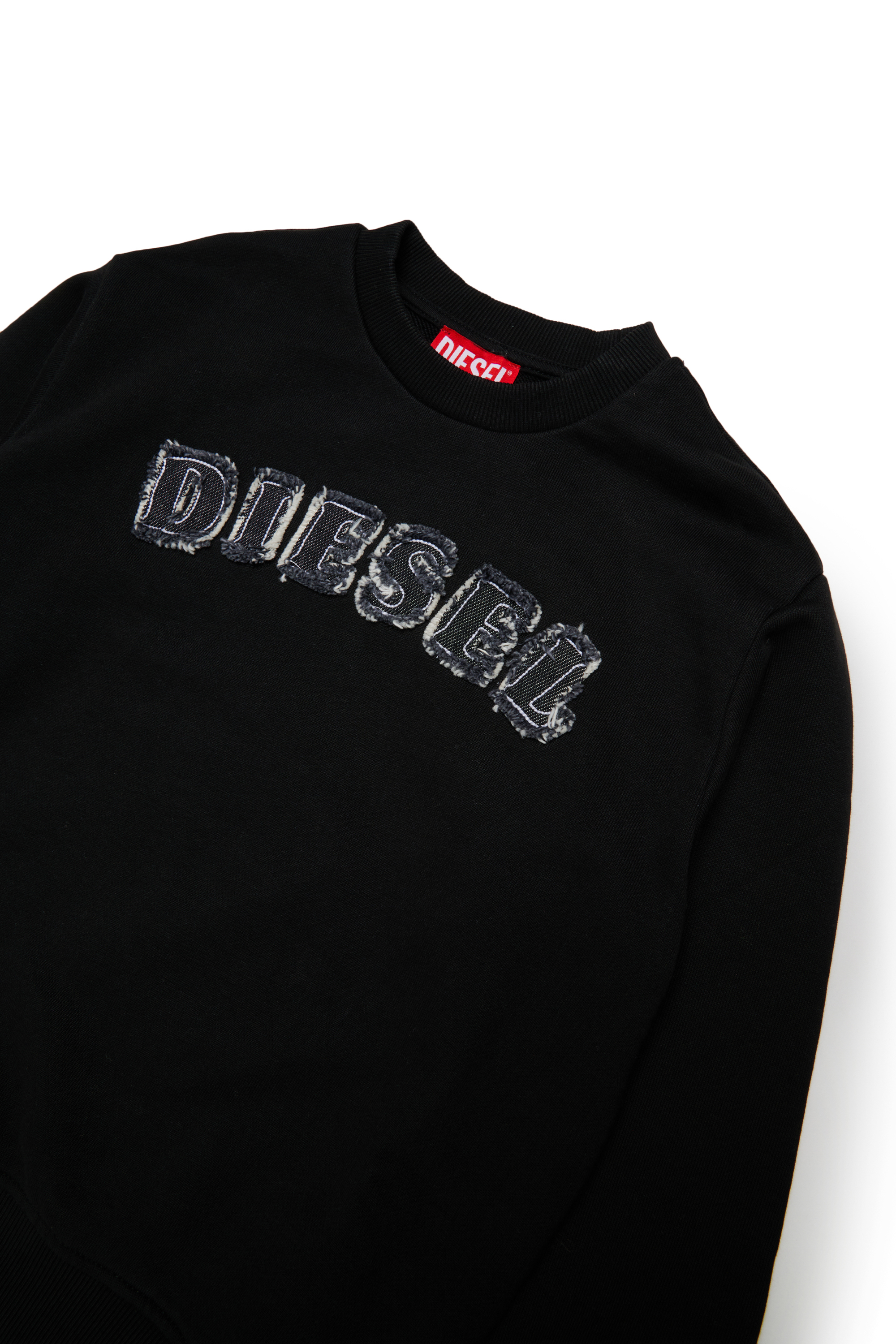 Diesel - SJEANS OVER, Male's スウェット in ブラック - 3
