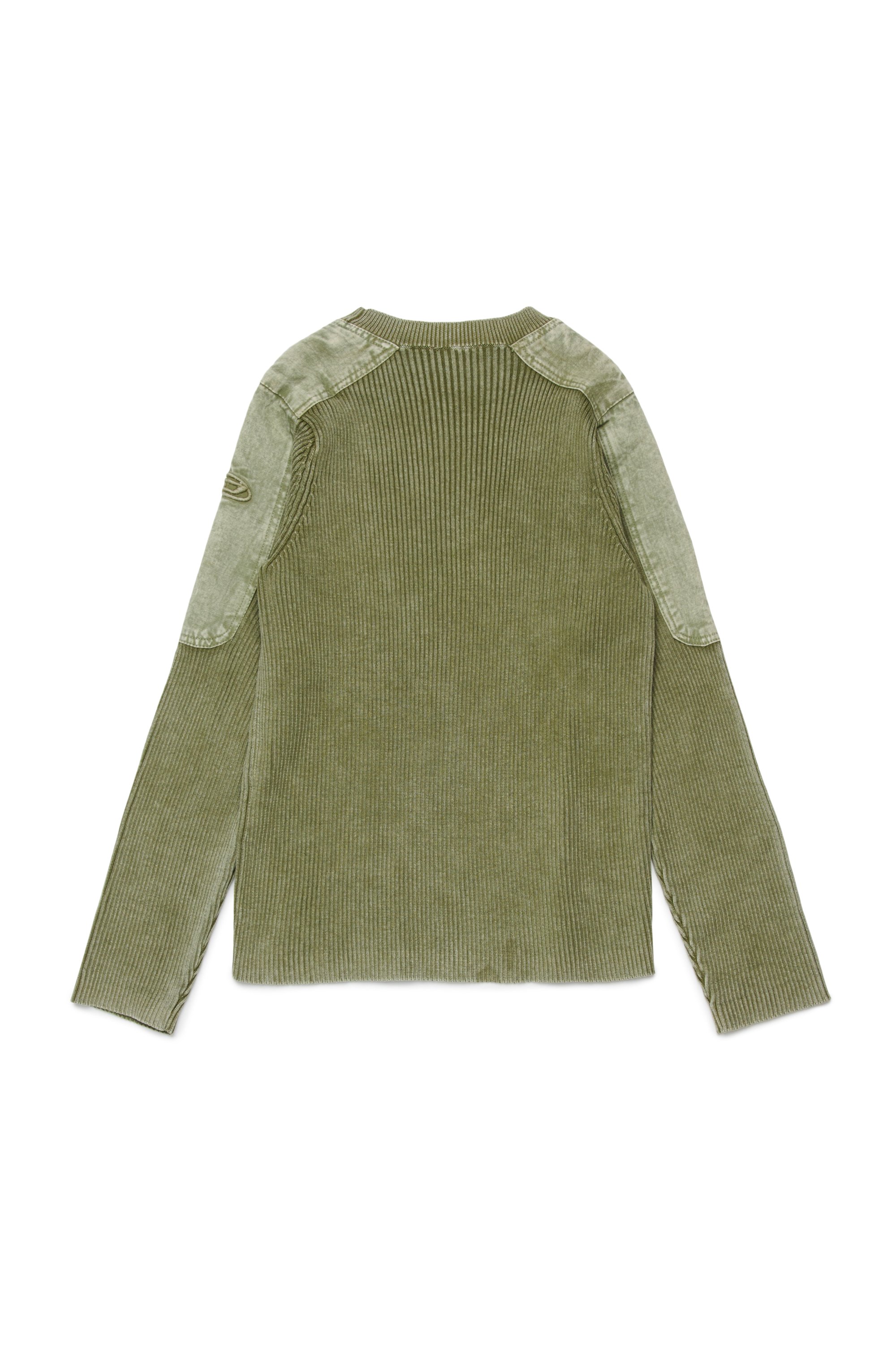 Diesel - KAMERYN, Male's プルオーバーニット in グリーン - 2