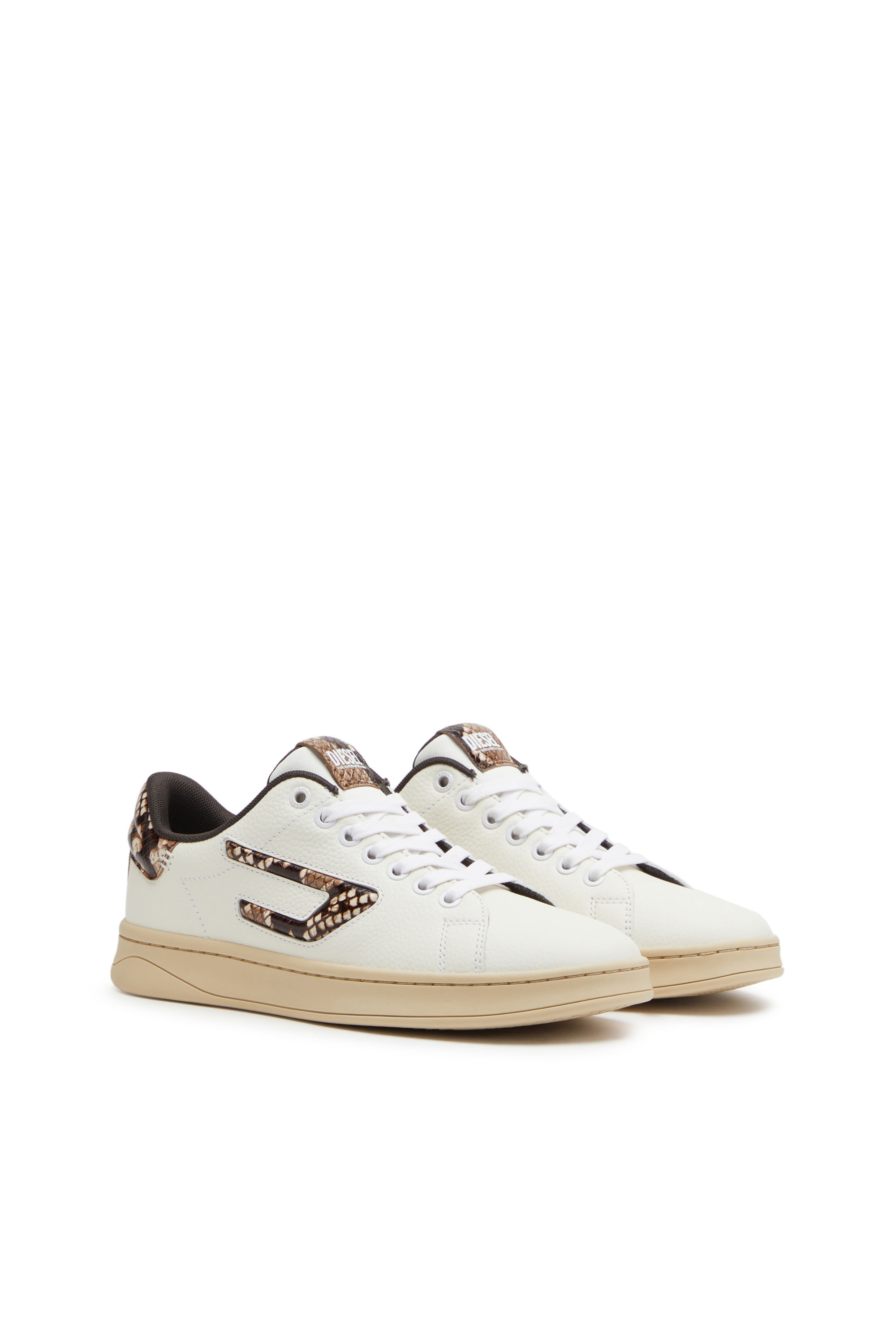Diesel - S-ATHENE LOW W, ホワイト/ブラウン - Image 2