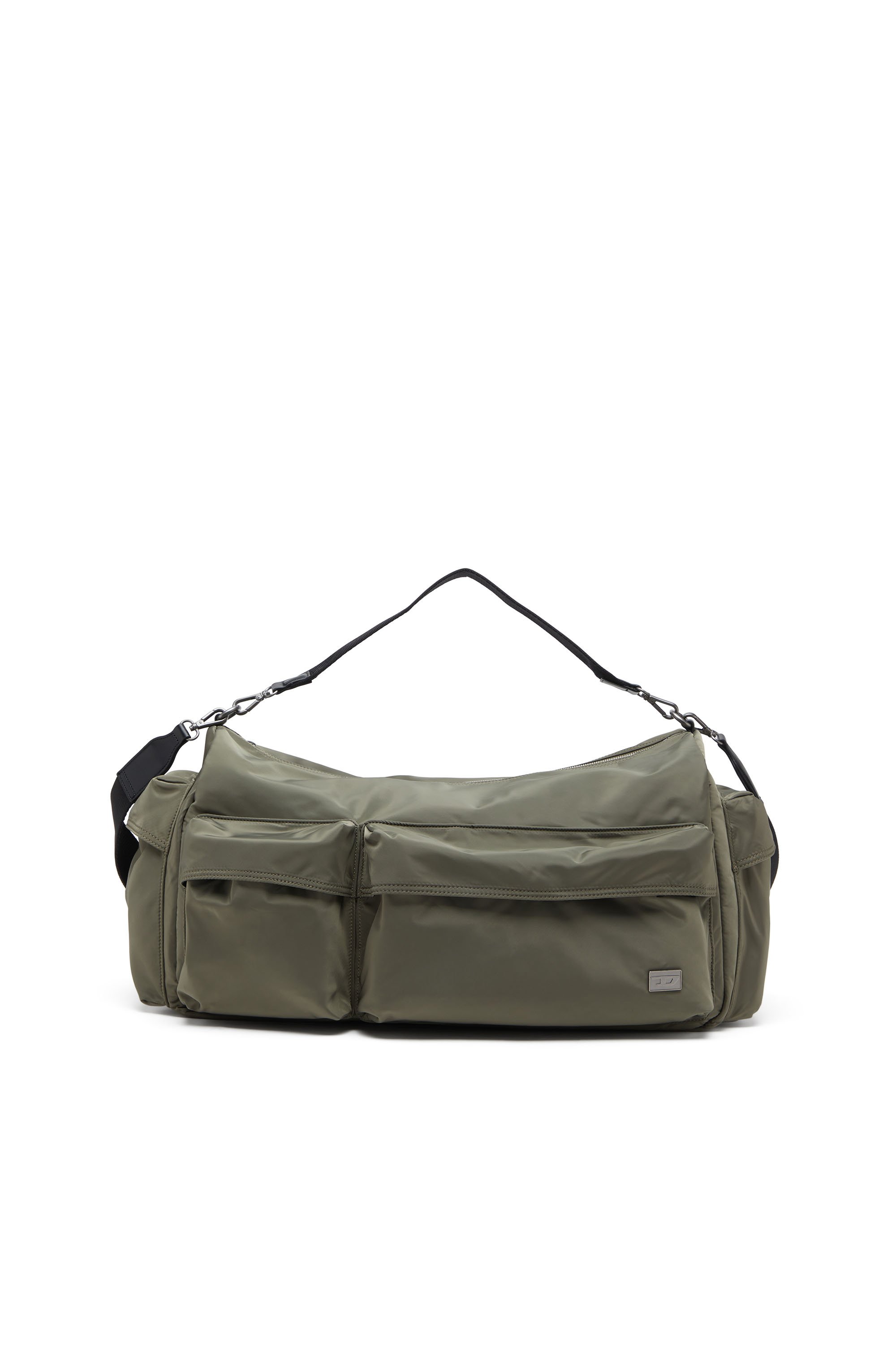 Diesel - MULTI-PKTS DUFFLE X, Unisex's Multi-Pkts-Multipocket duffle bag in utilitarian shell in ミリタリーグリーン - 1