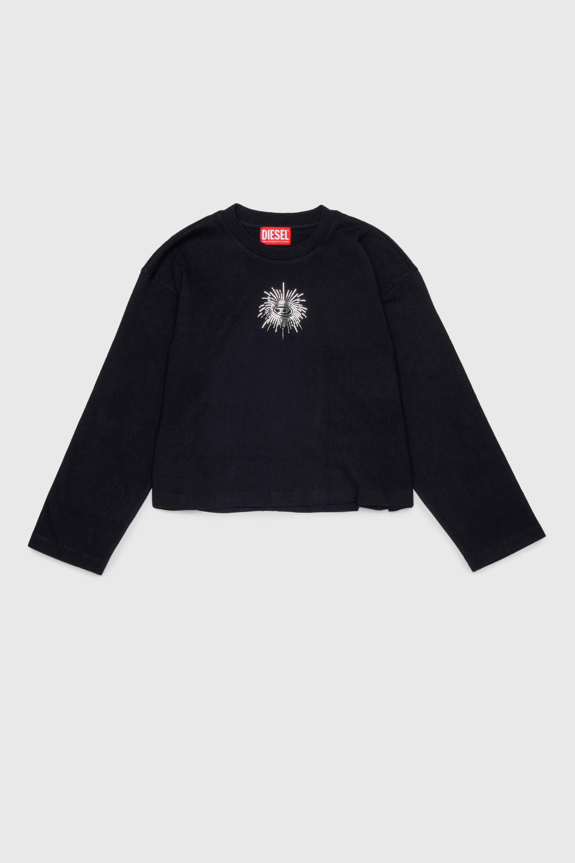 Diesel - TMONK, Female's Tシャツ in ブラック - 1