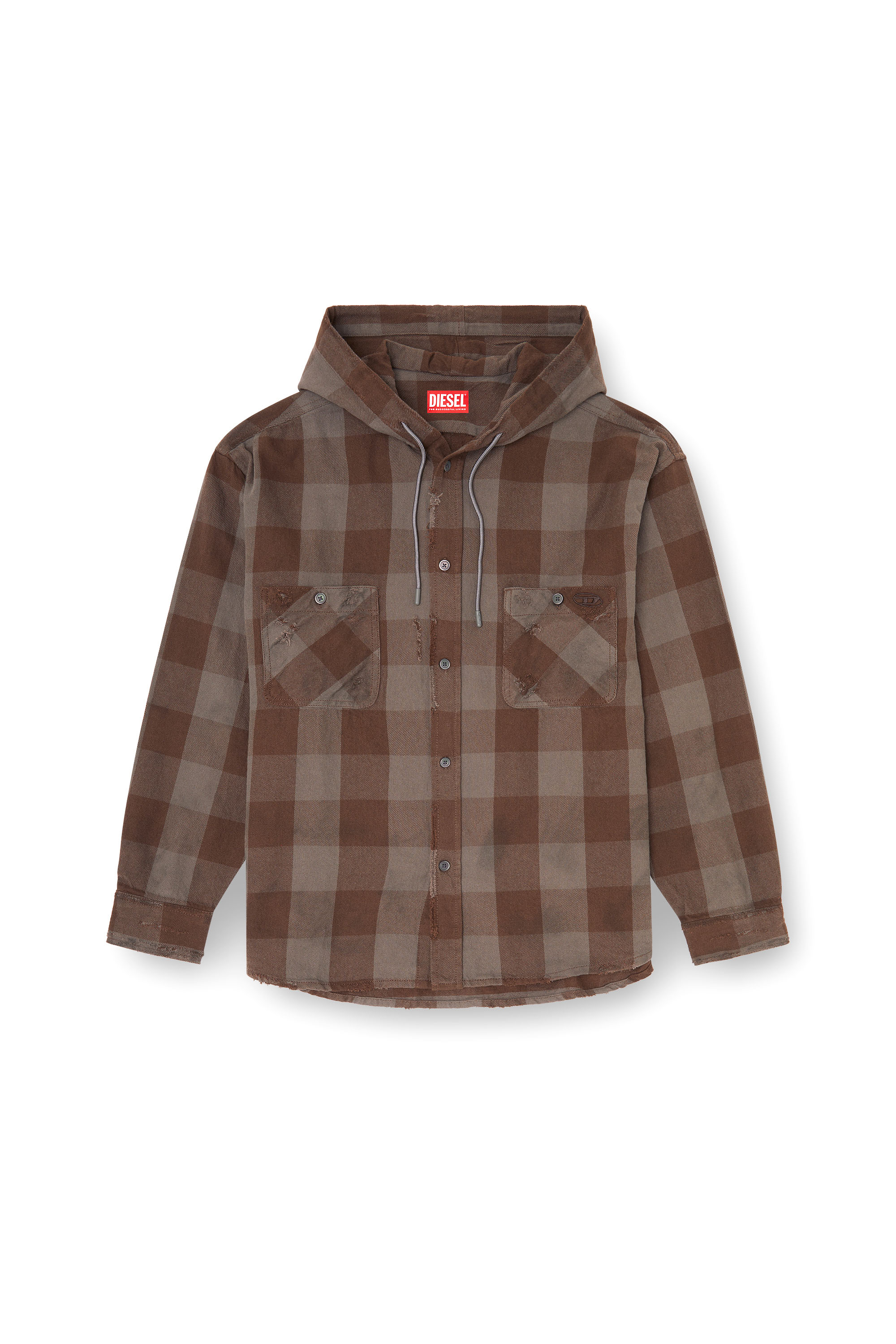Diesel - S-DRUM-HOODY, Male's シャツ in null - 3