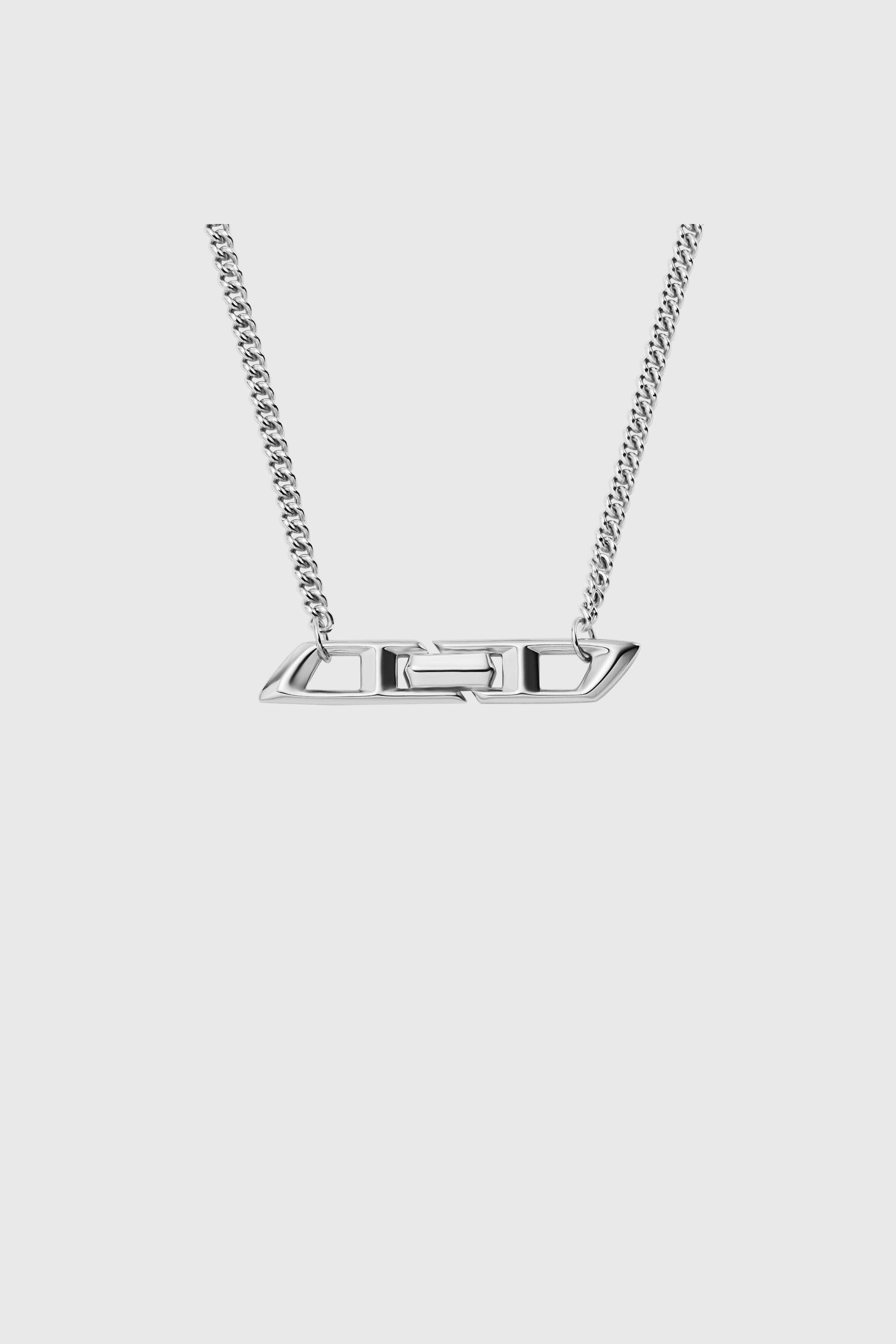 Diesel - DL1351040 STERLING SILVER JEWEL, Unisex's ネックレス in シルバー - 2