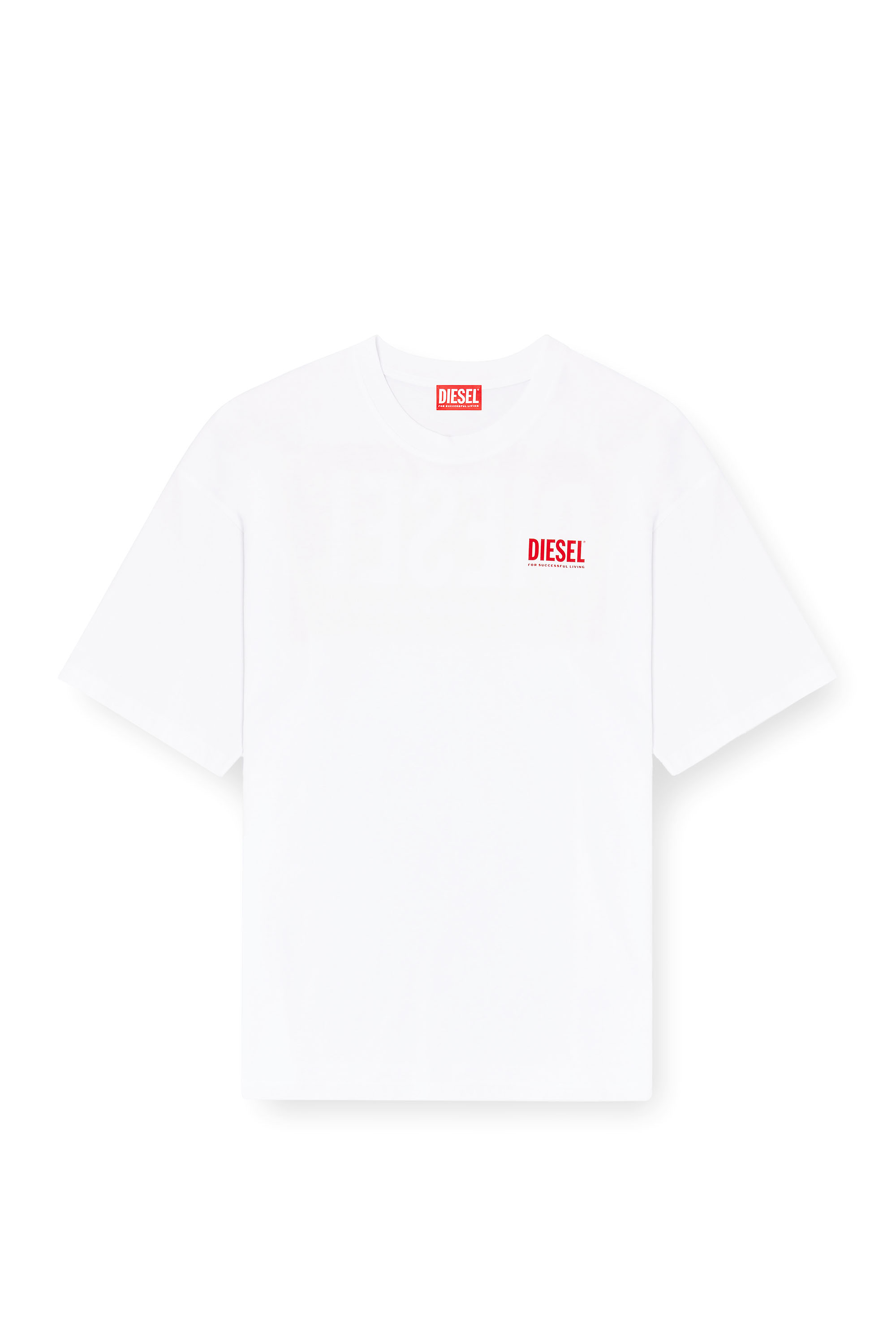 Diesel - T-BOXT-BISK, Male's Tシャツ in ホワイト - 2
