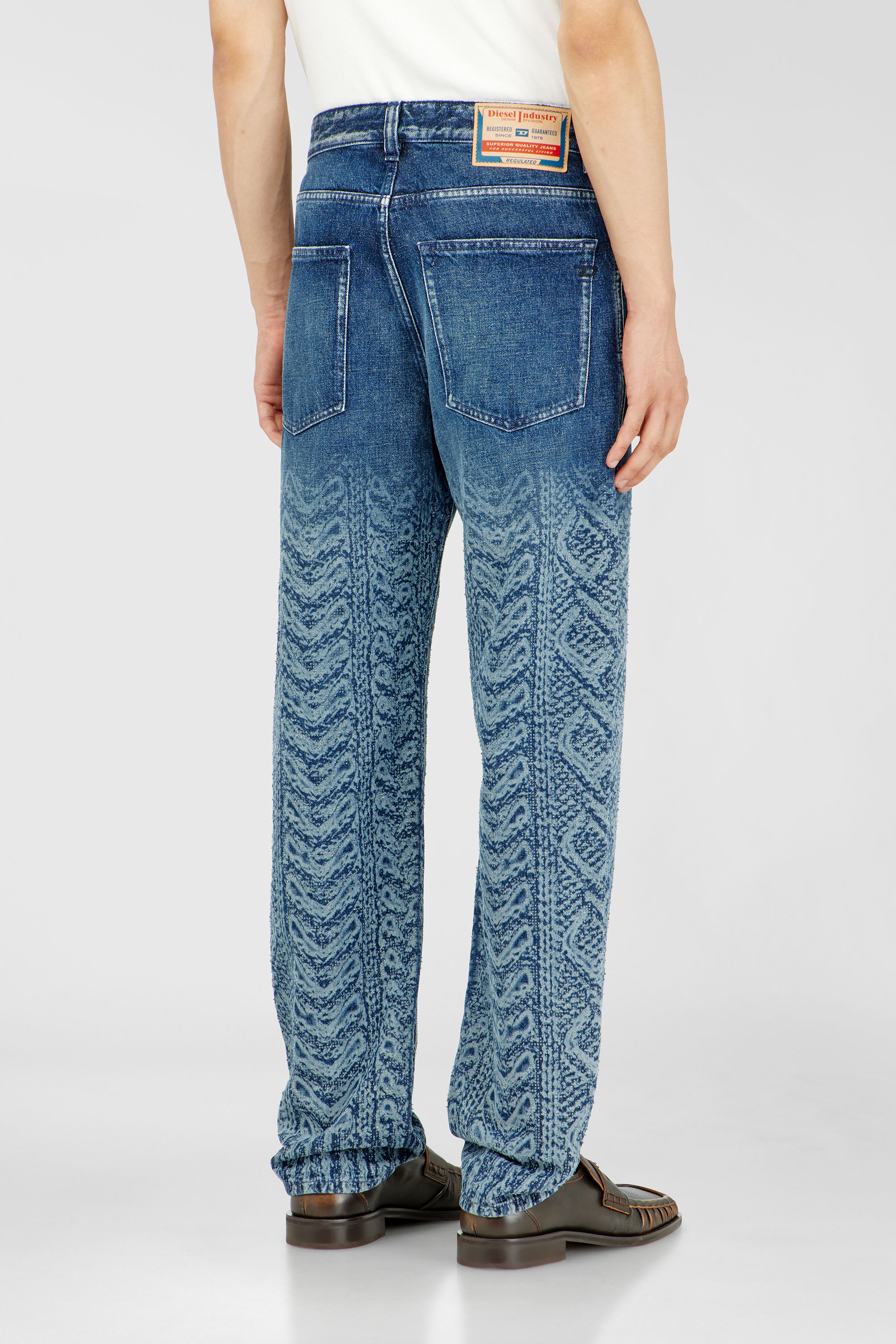 Diesel - Male's Regular Jeans 2024 D-Macs 007EV, ダークブルー - 6