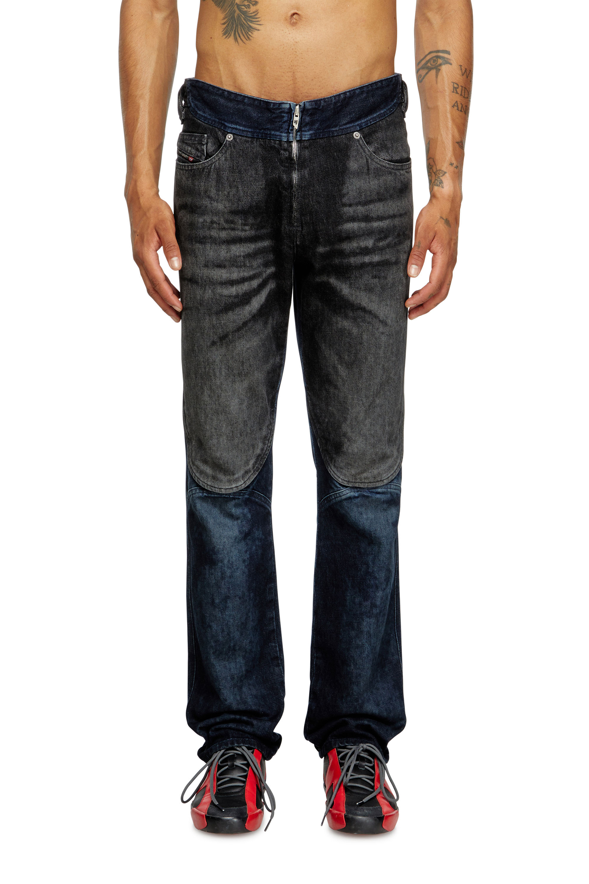 Diesel - Male's Regular Jeans D-Bucy 007BX, ダークブルー - 3