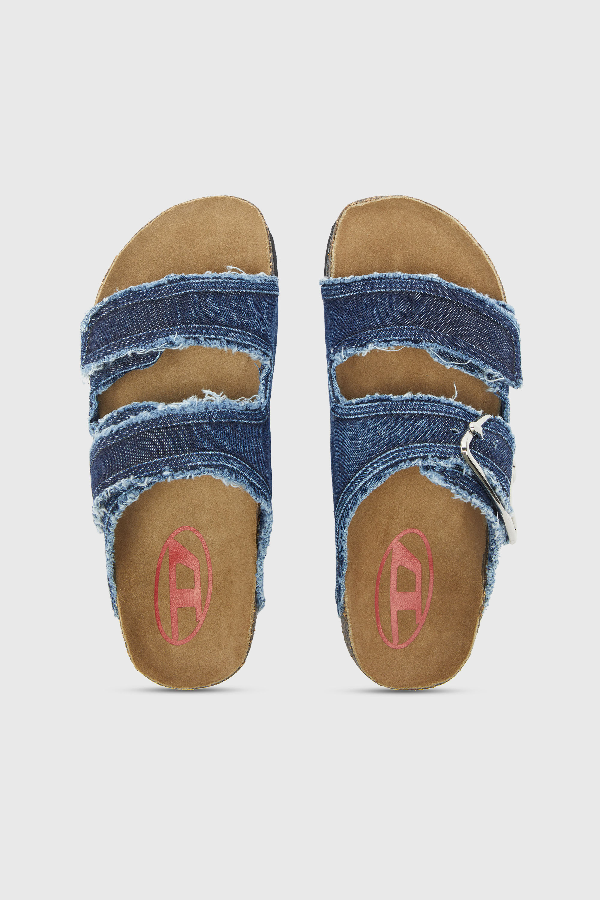 Diesel - D-WOODSTOCK D SANDAL W, Female's サンダル in ミディアムブルー - 5