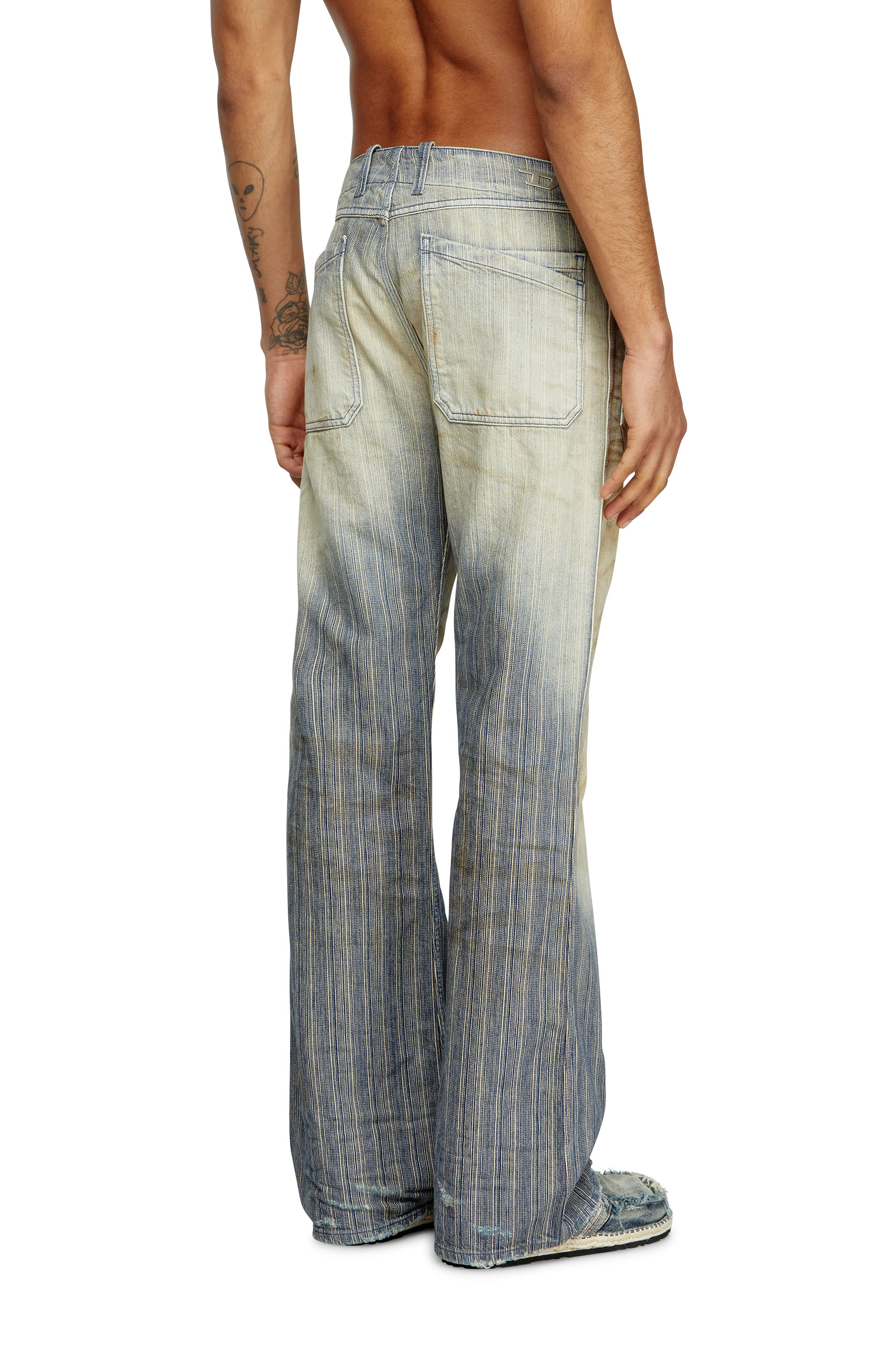 Diesel - Male's Bootcut Jeans D-Moorix 09L55, ミディアムブルー - 5