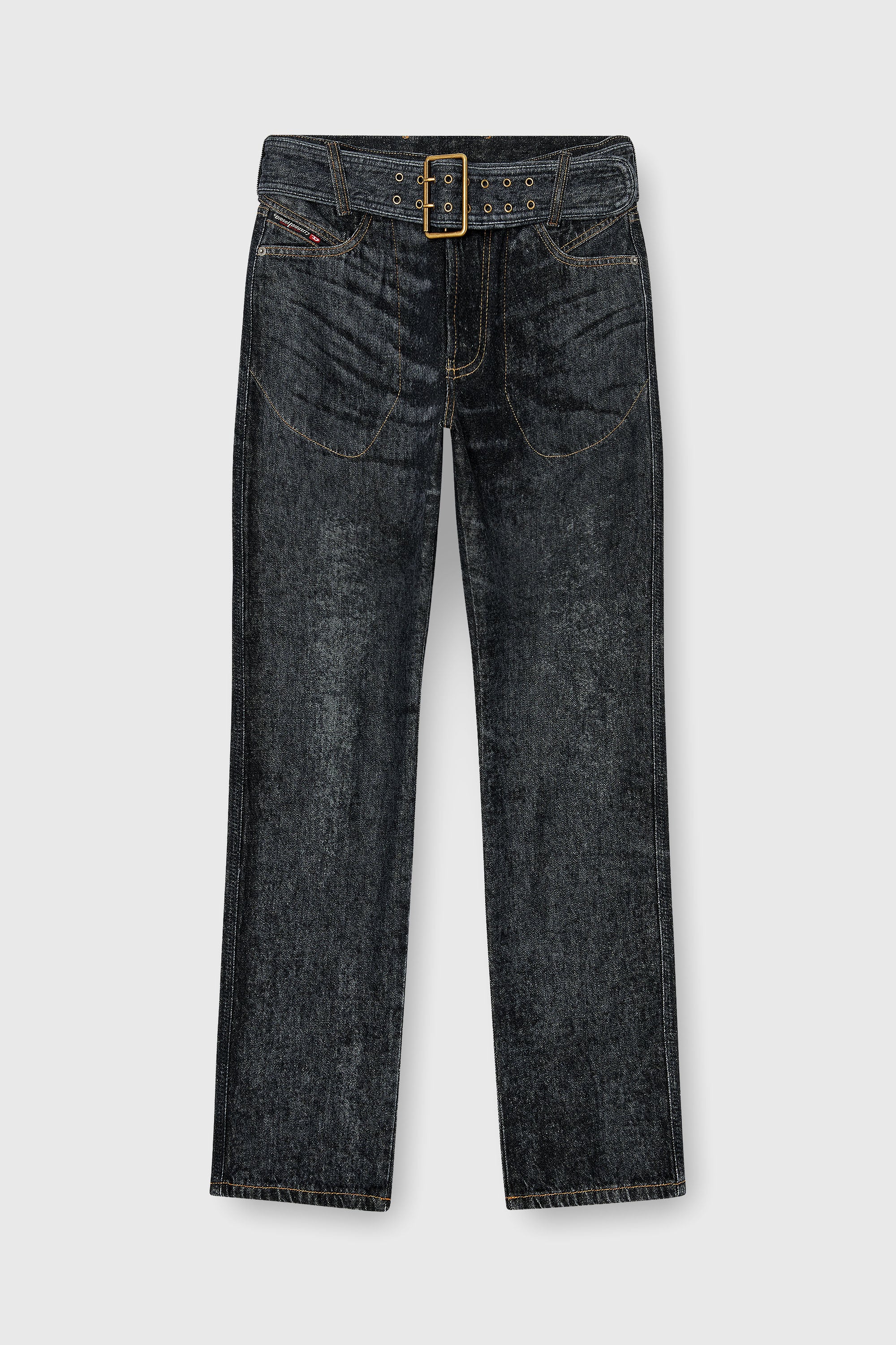 Diesel - Male's Slim Jeans D-Villus 09Q24, ブラック/ダークグレー - 6