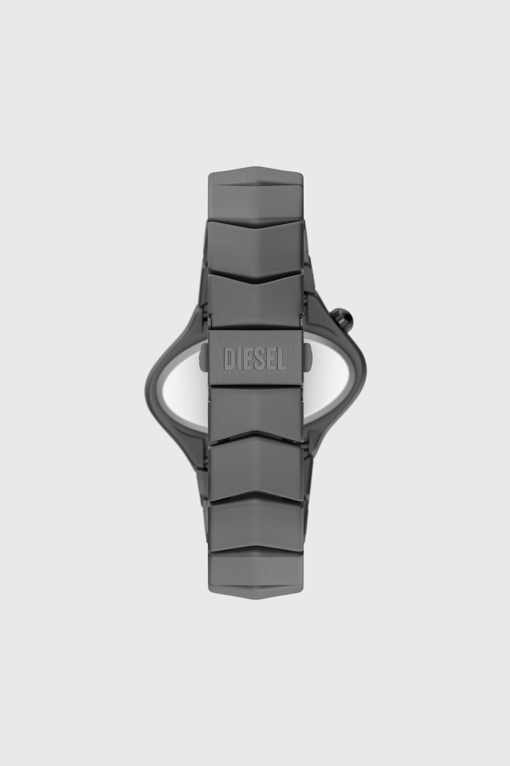 Diesel - DZ2241 WATCH, Male's D-Rush gunmetal stainless steel watch in ダークグレー - 2