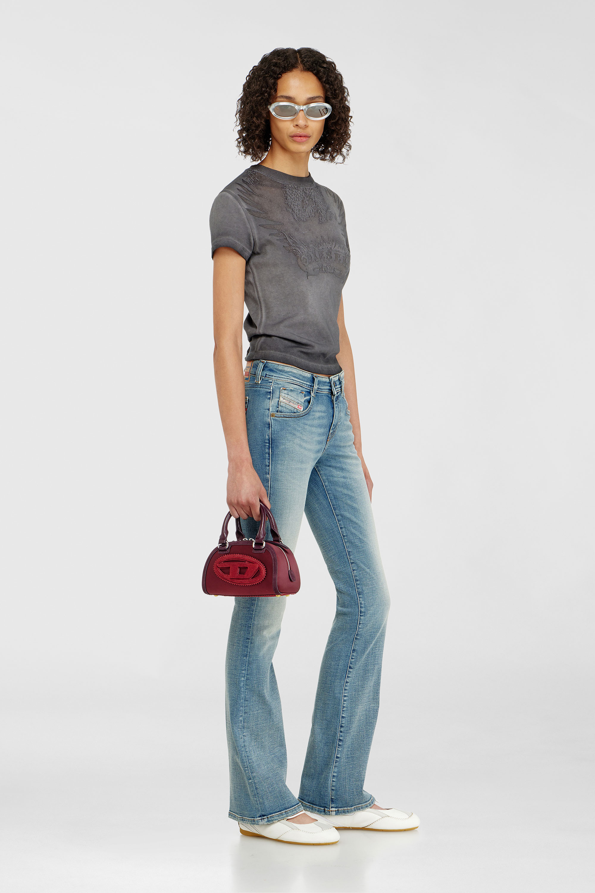 Diesel - D-MILE BALLERINA LACE UP W, Female's レースアップスニーカー in ホワイト - 7