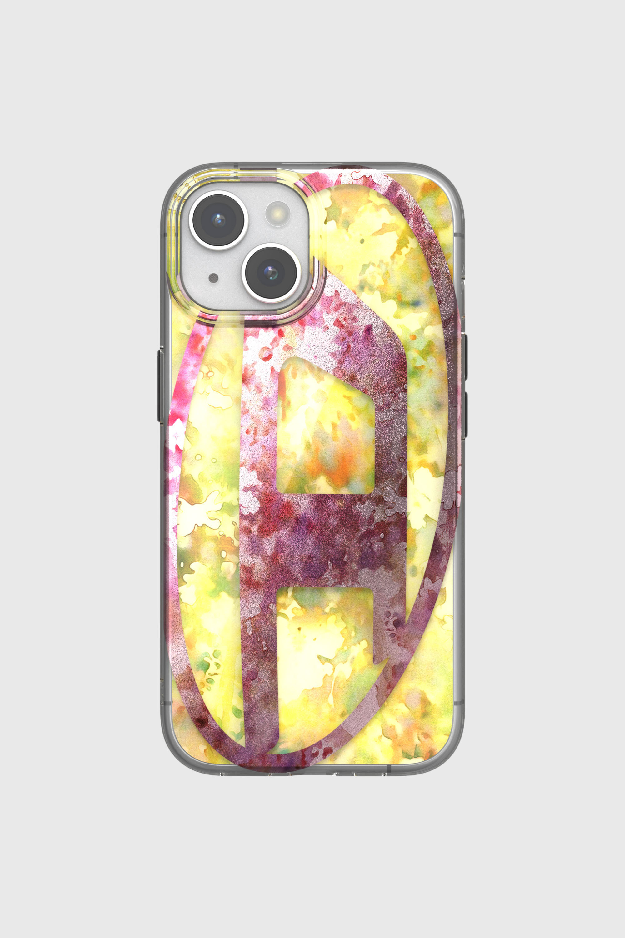 Diesel - 60055 AOP CASE, Unisex's iPhone 15 in ピンク/イエロー - 2