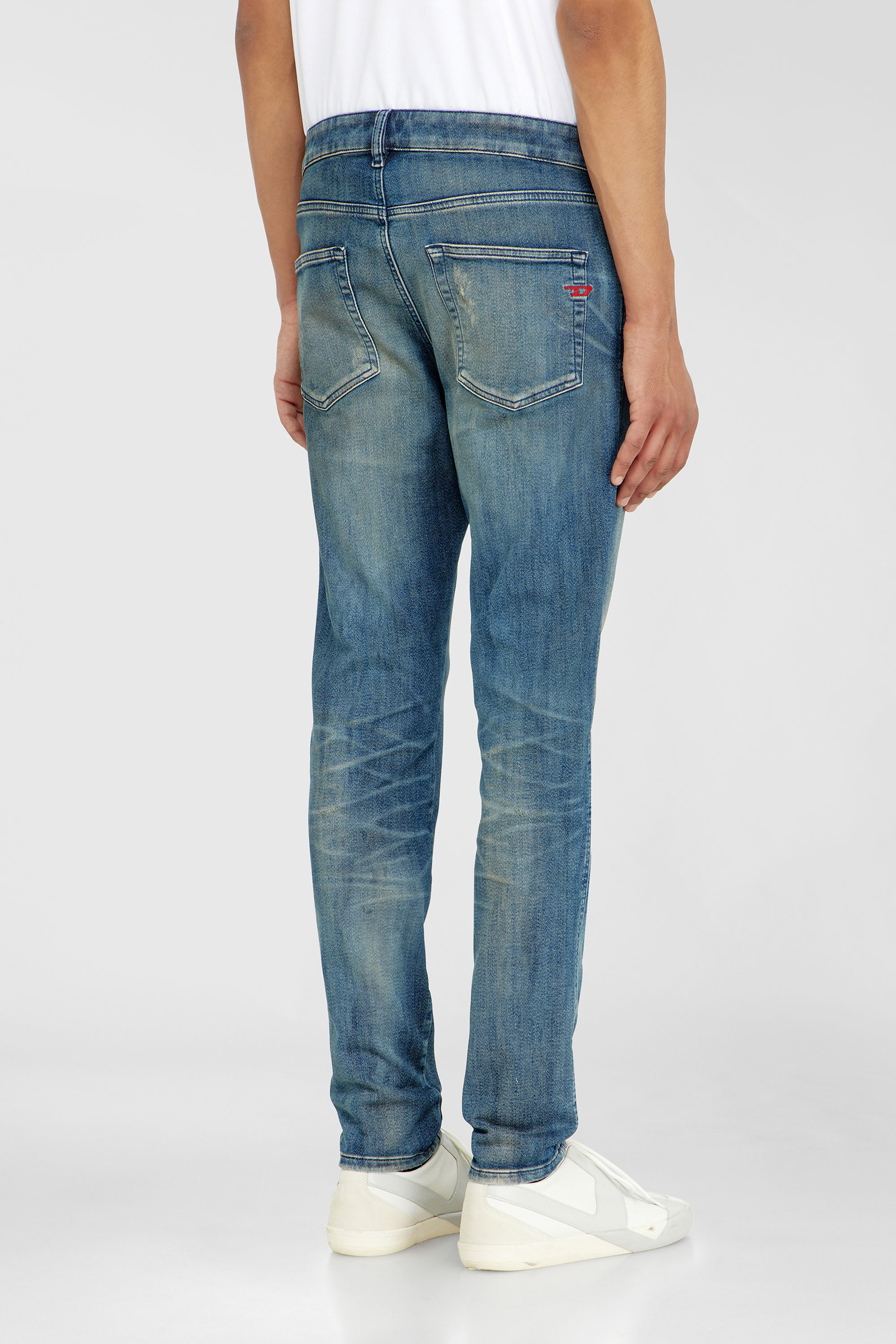 Diesel - Male's Slim 2062 D-Strukt Joggjeans&reg; 09P98, ミディアムブルー - 3