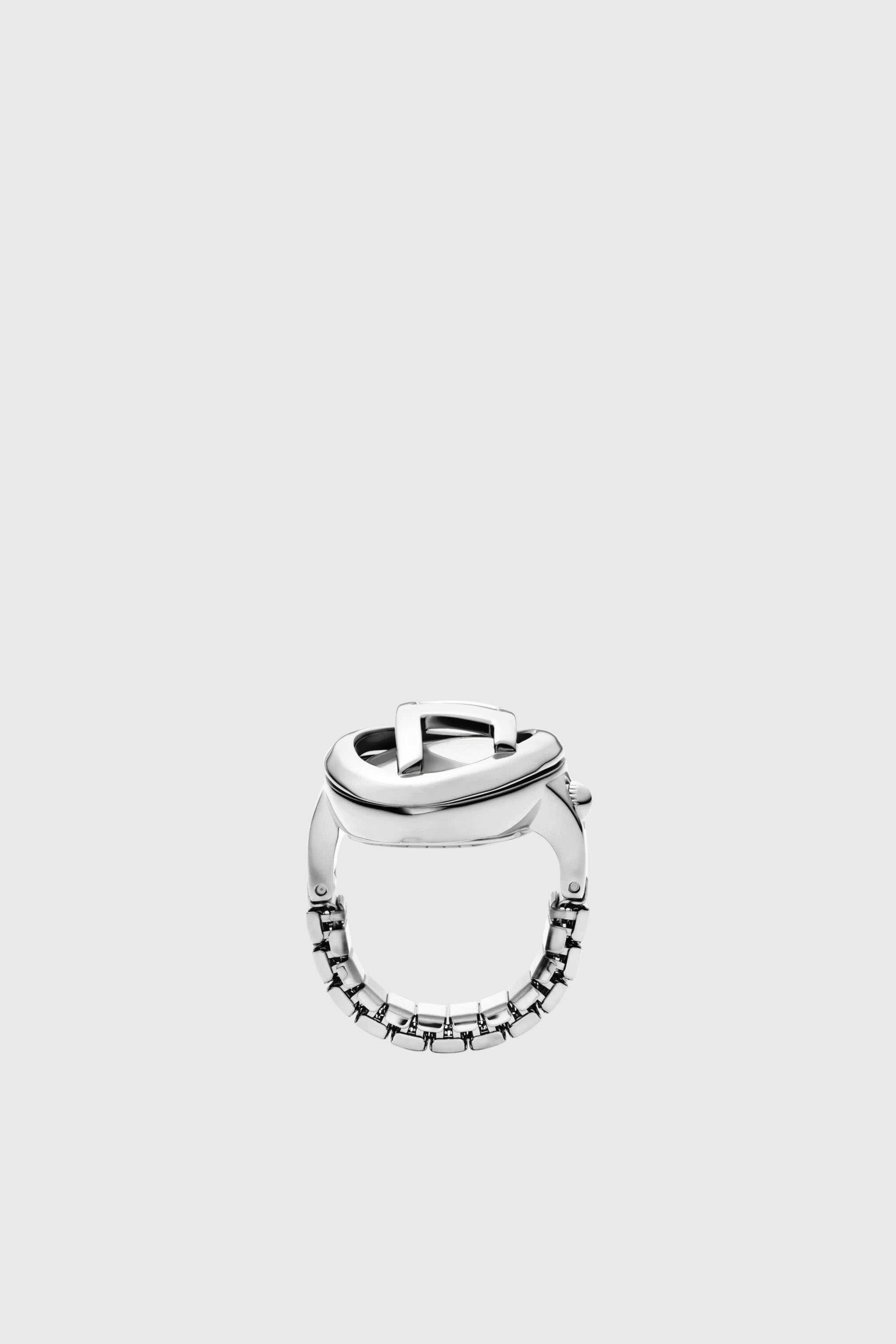 Diesel - DZ5623 WATCH, Female's D-Era stainless steel ring watch in シルバー - 4