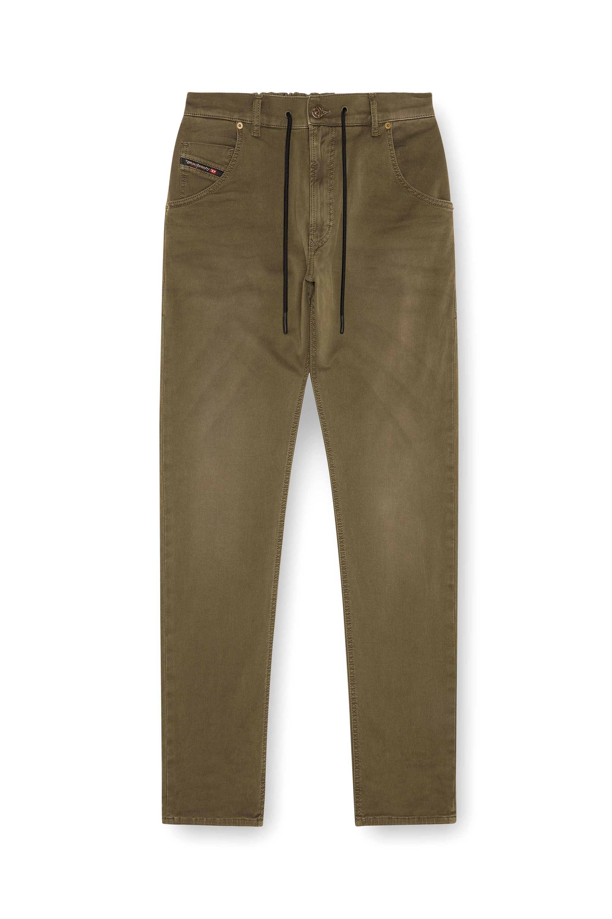 Diesel - Male's Regular 2030 D-Krooley Joggjeans® 0670M, ミリタリーグリーン - 3