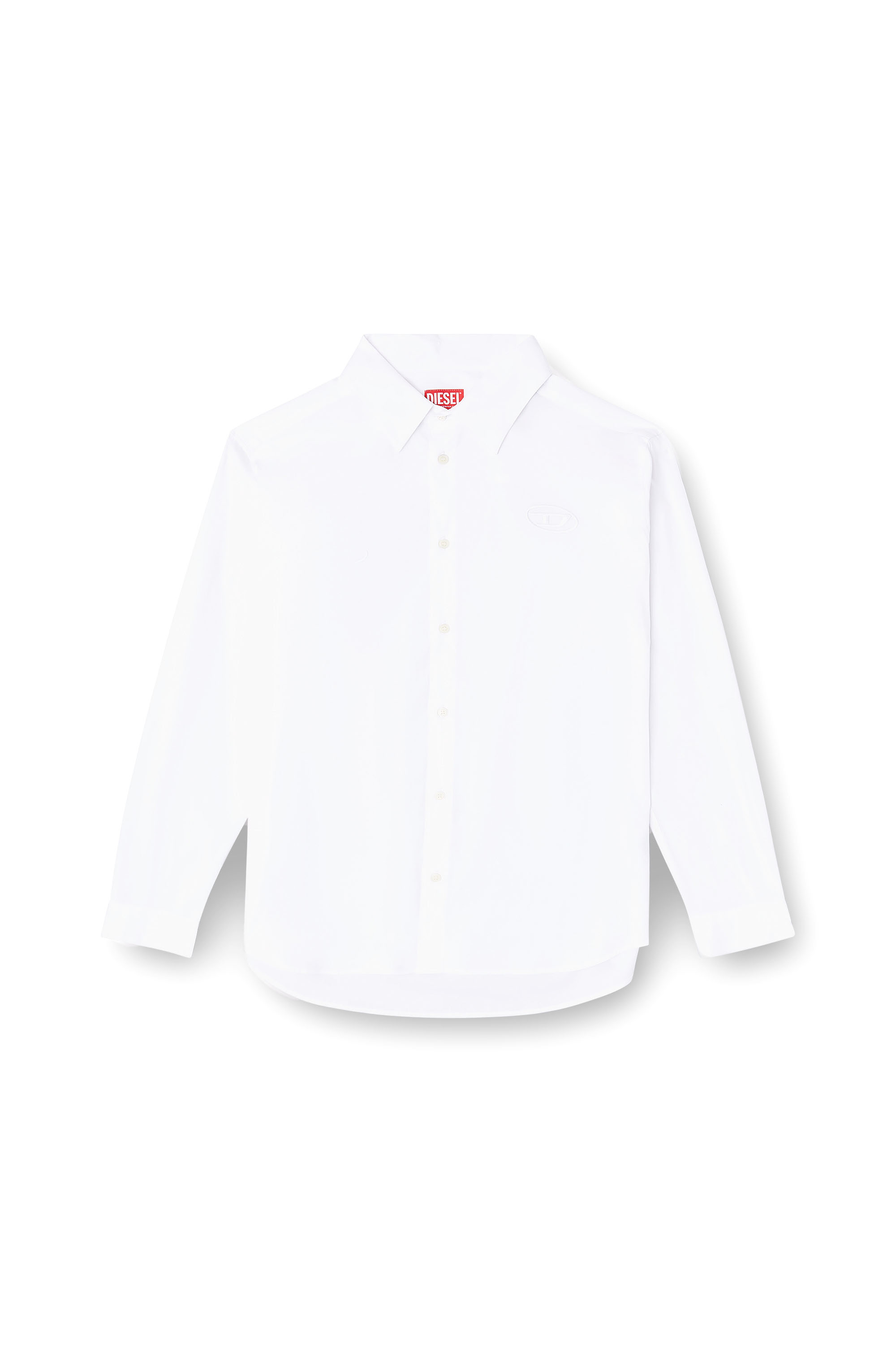 Diesel - S-SIMPLY-GSBH, Male's シャツ in ホワイト - 2