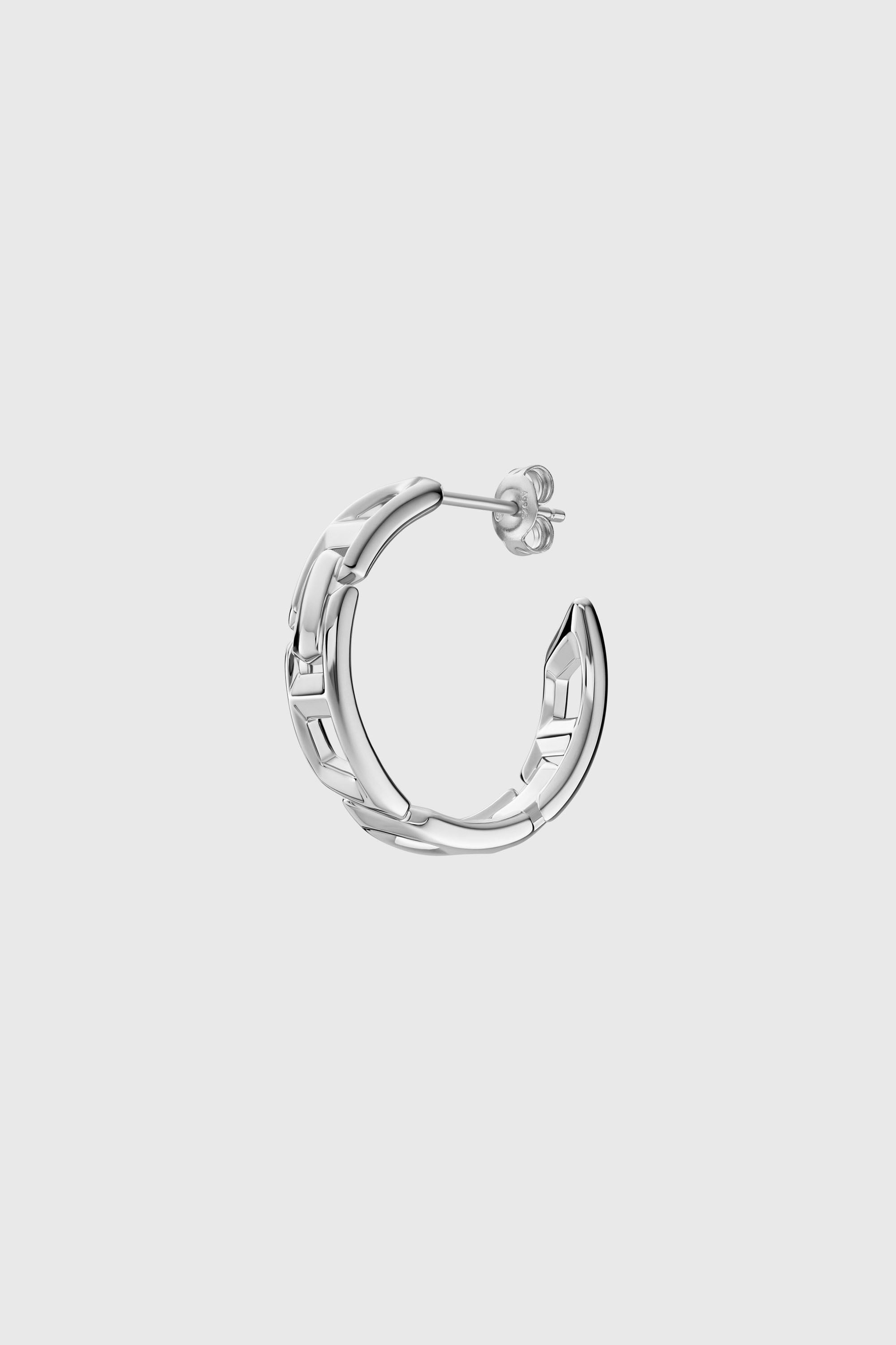 Diesel - DL1361040 STERLING SILVER JEWEL, Unisex's ピアス（片耳用） in シルバー - 1