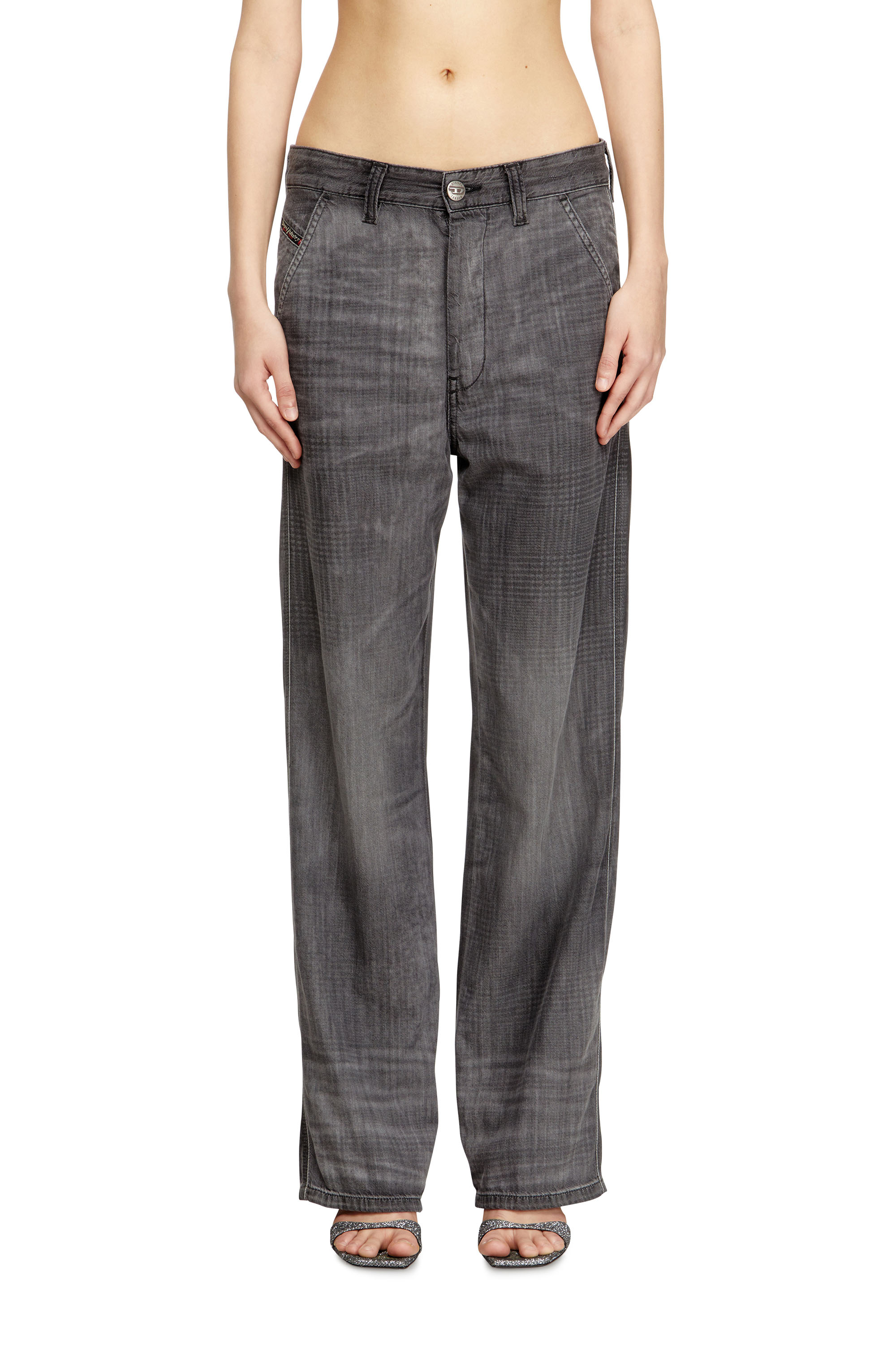 Diesel - Unisex's Regular Jeans D-Phant-chino 068UJ, グレー - 6