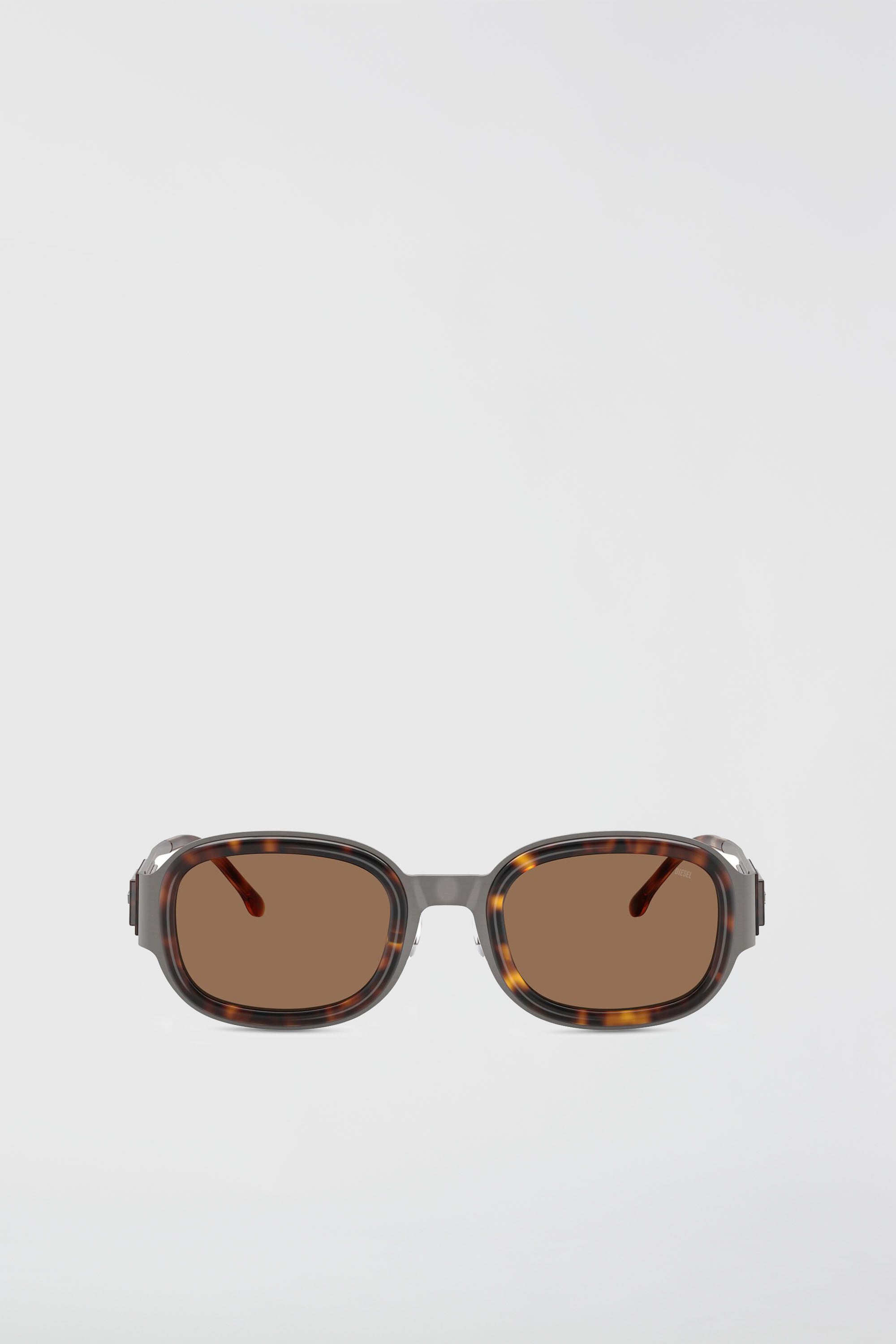 Diesel - 0DL1020, Unisex's スクエア サングラス in ブラウン - 2