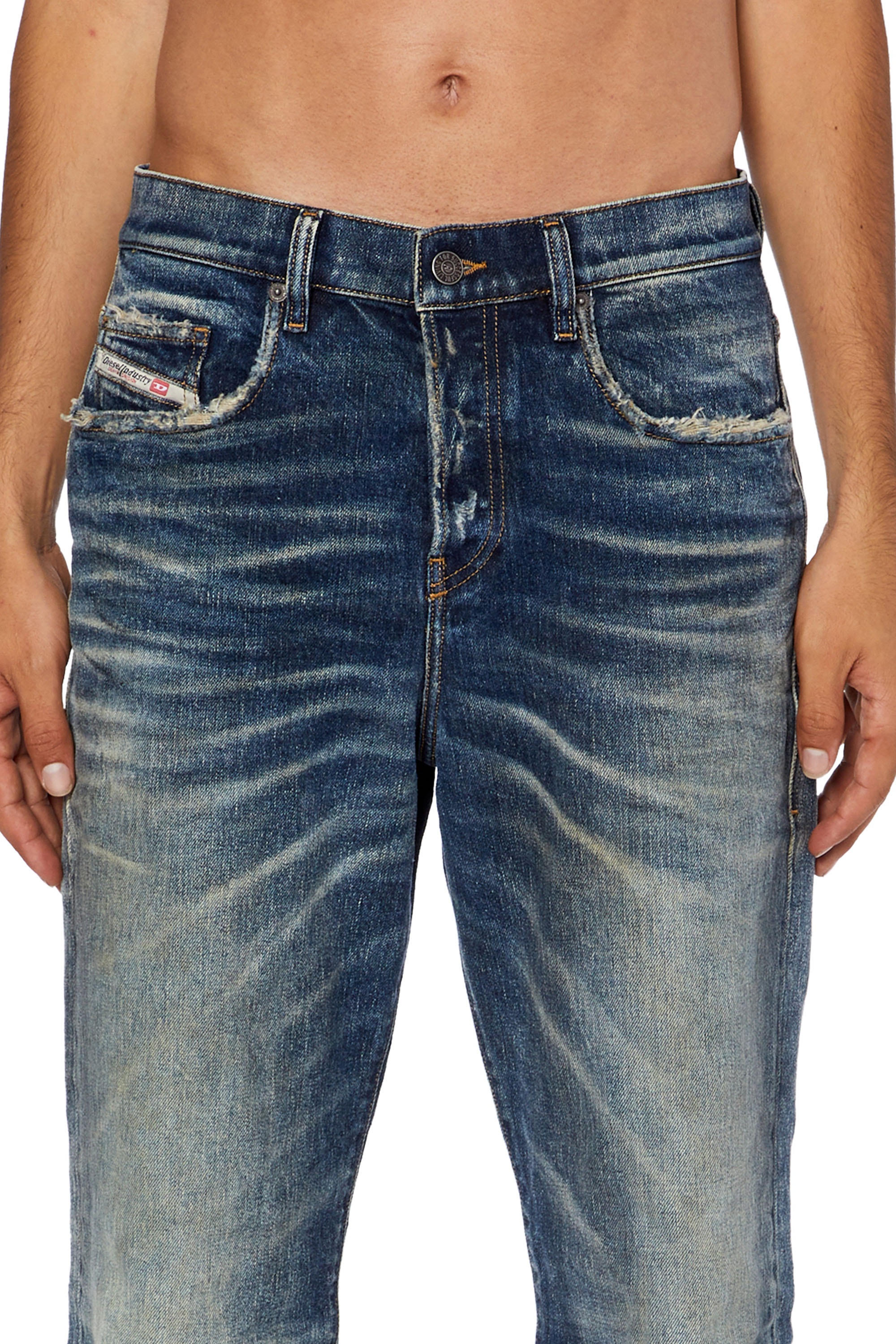 Diesel - Straight Jeans 2020 D-Viker 007Q9, ダークブルー - Image 3