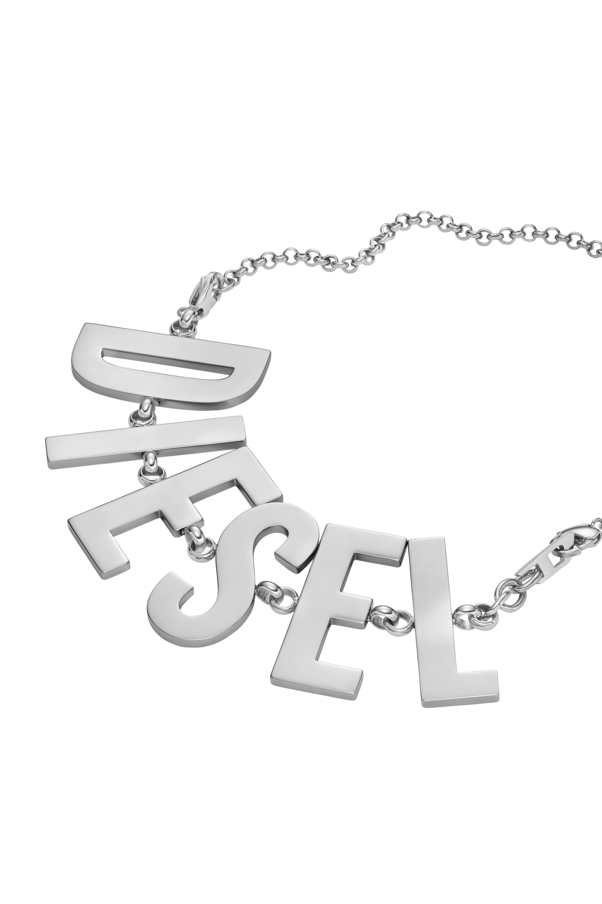 Diesel - DX1478, Unisex's Stainless steel chain necklace/bracelet in シルバー - 1