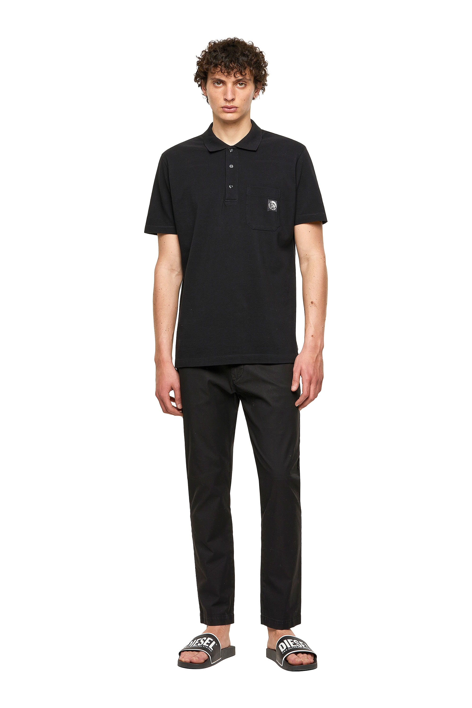 T-POLO-WORKY, ブラック Diesel - T-POLO-WORKY, ブラック - Image 1