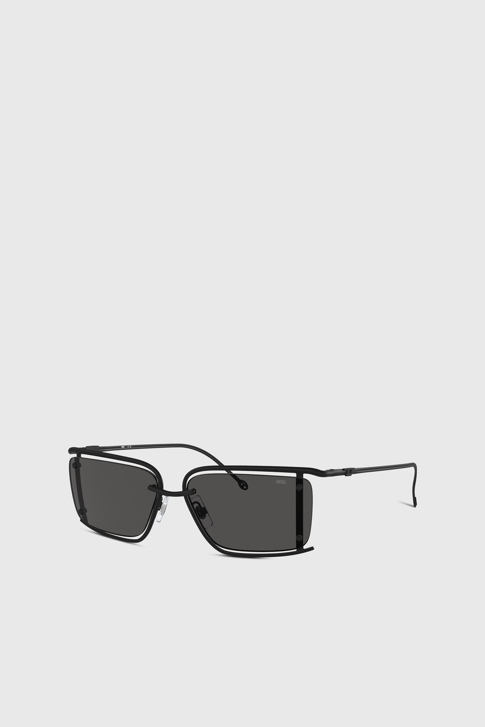 Diesel - 0DL1002, Unisex's サングラス in ブラック - 5