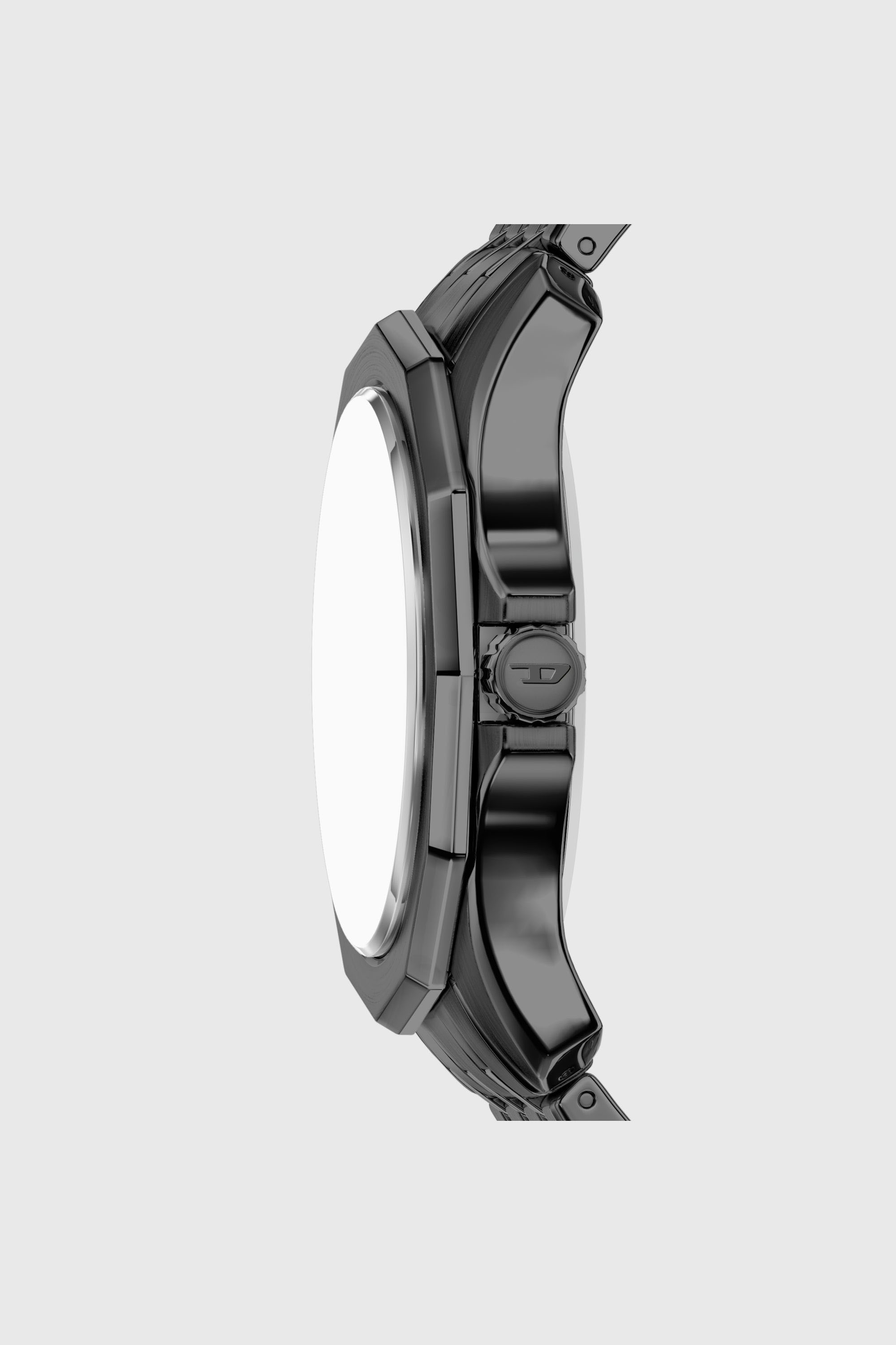 Diesel - DZ2238 WATCH, Male's Stinger gunmetal stainless steel watch in ダークグレー - 3