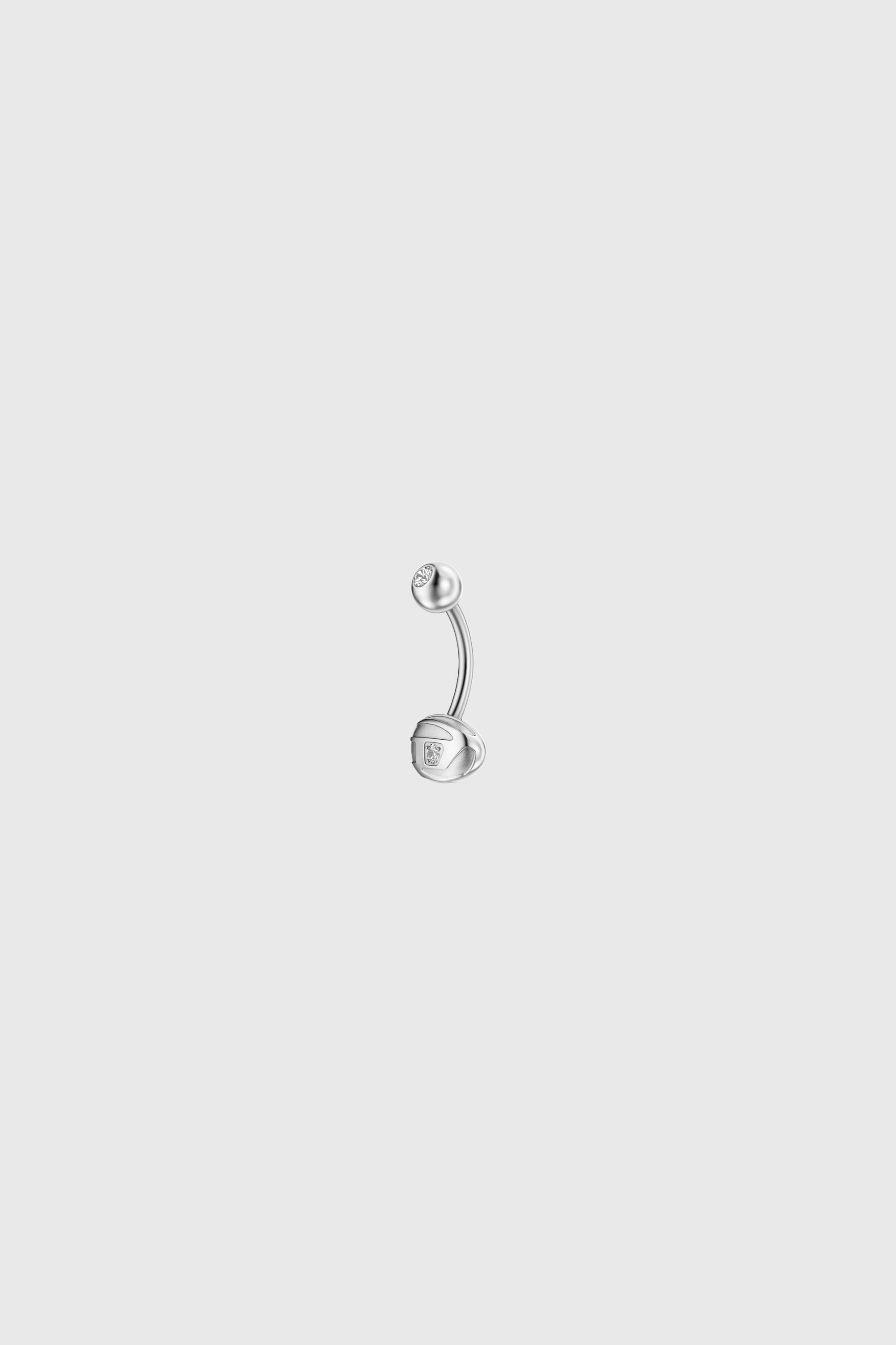 Diesel - DX1698040 JEWELLERY, Unisex's Stainless steel navel body jewelry in シルバー - 1