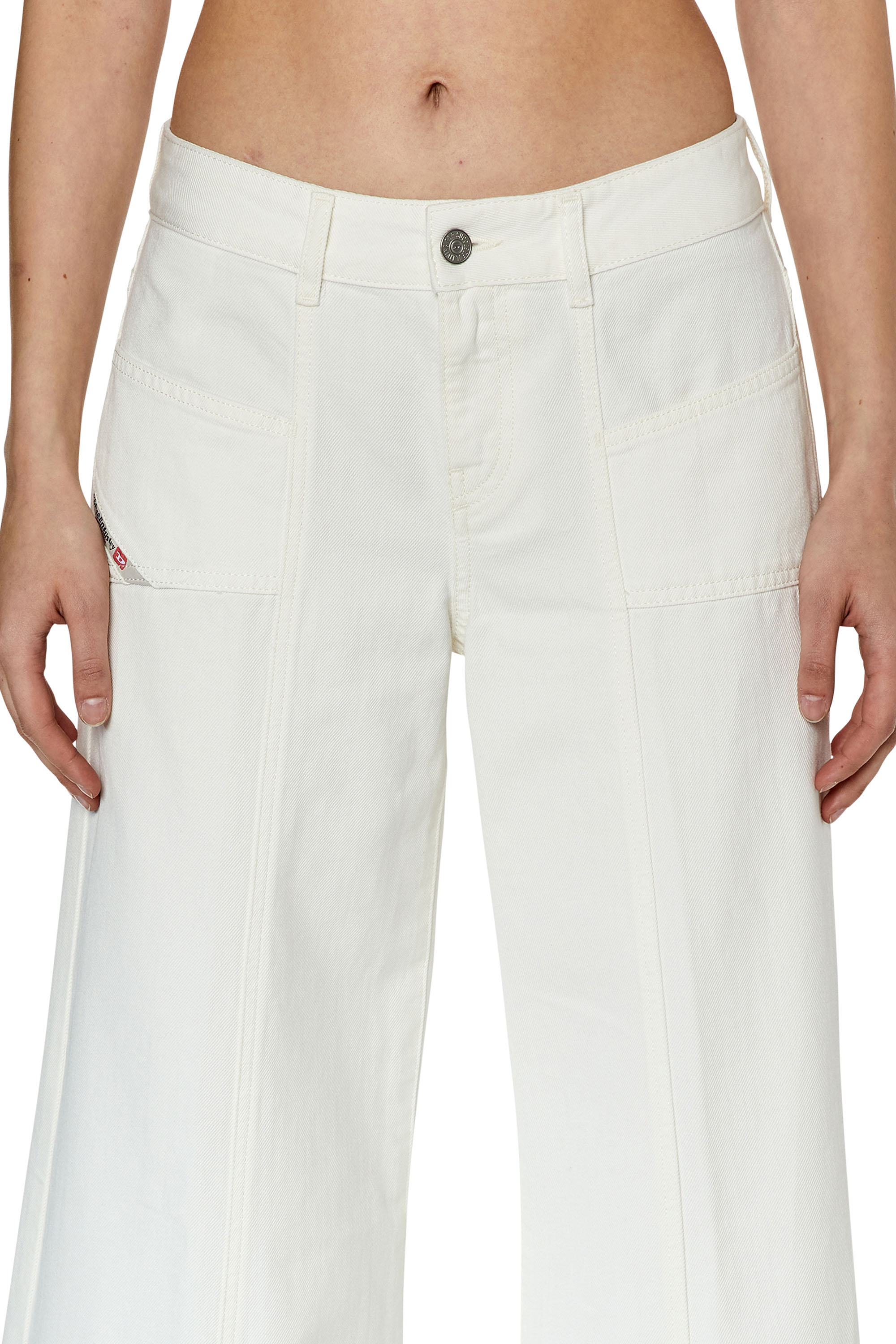 Diesel - Bootcut and Flare Jeans D-Akii 068JQ, ホワイト - Image 3