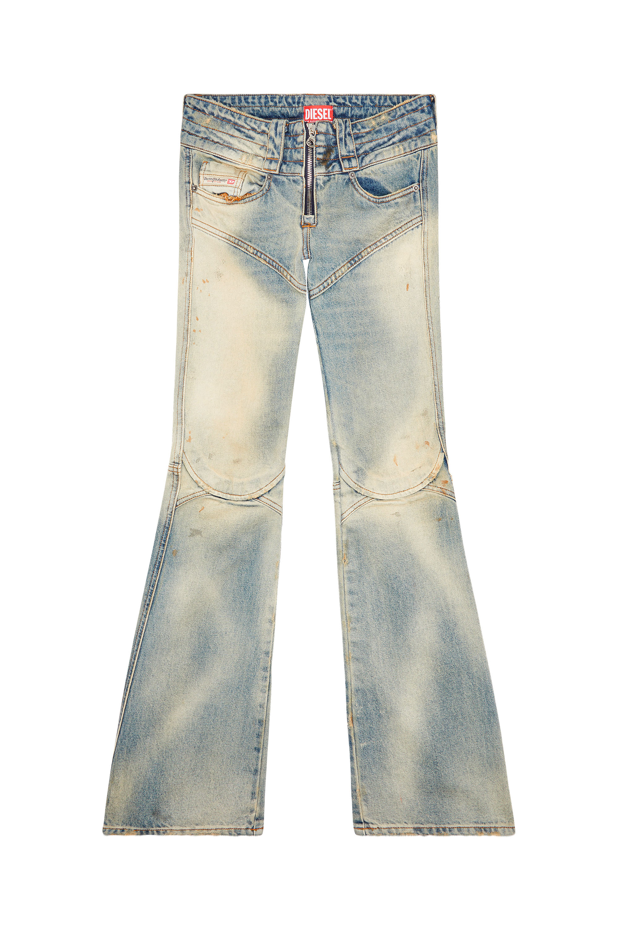 Diesel - Bootcut and Flare Jeans Belthy 0ENAF, ライトブルー - Image 6