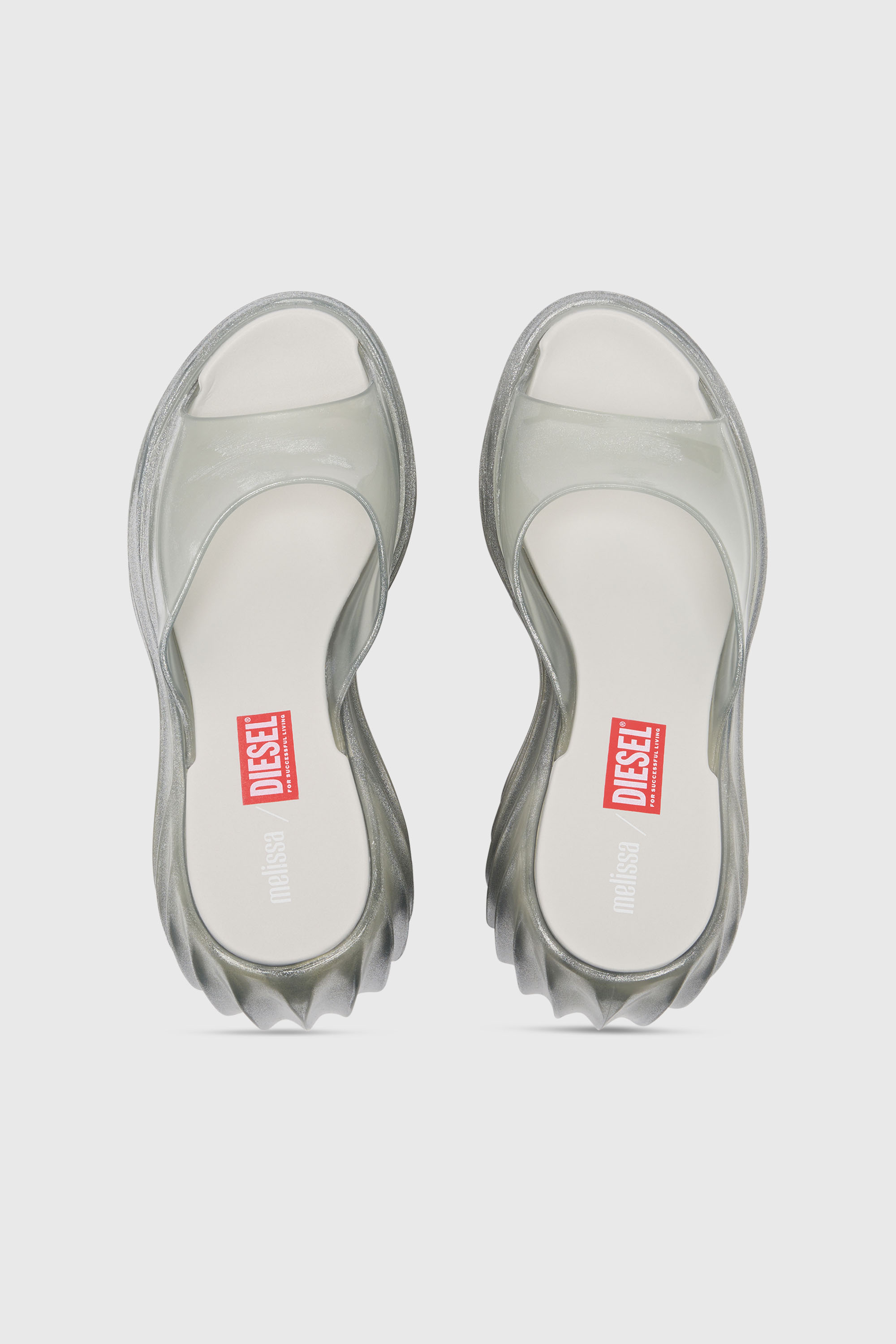 Diesel - MELISSA QUANTUM PLATFORM, Female's サンダル in シルバー - 6