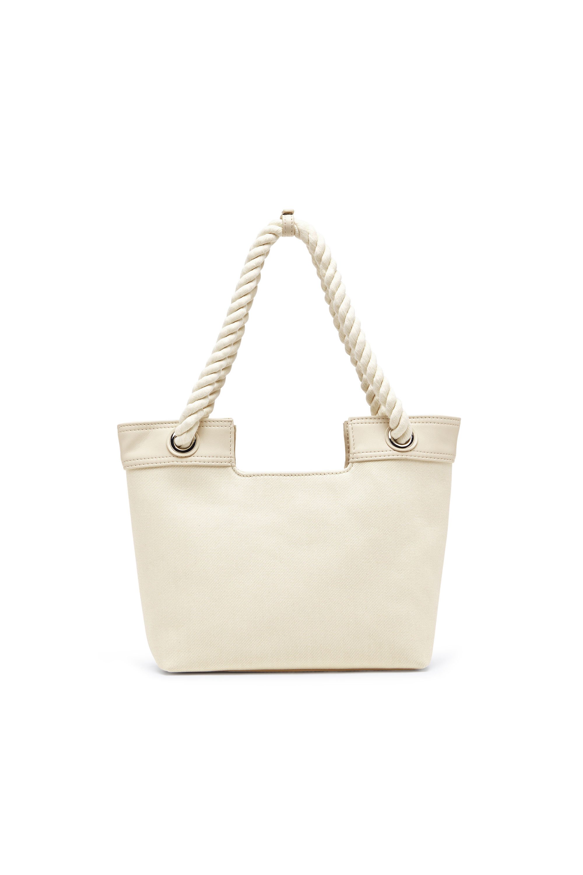 Diesel - DSL 3D SHOPPER XS, Female's Dsl 3D-Small shopping bag in Cordura fabric in クリーム - 2