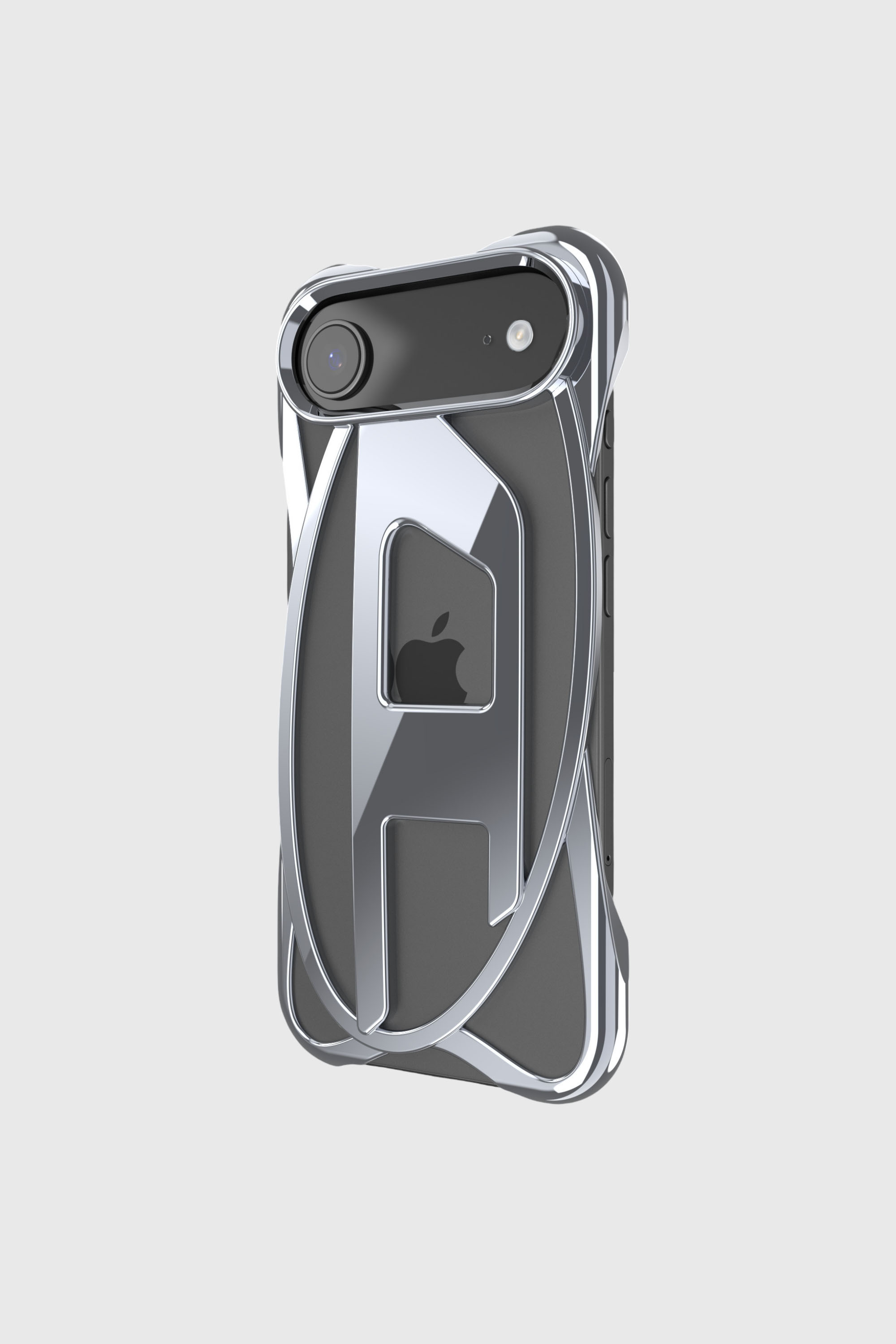 Diesel - 60444 D FRAME CASE, Unisex's IPHONE 17 AIR in ダークグレー - 4