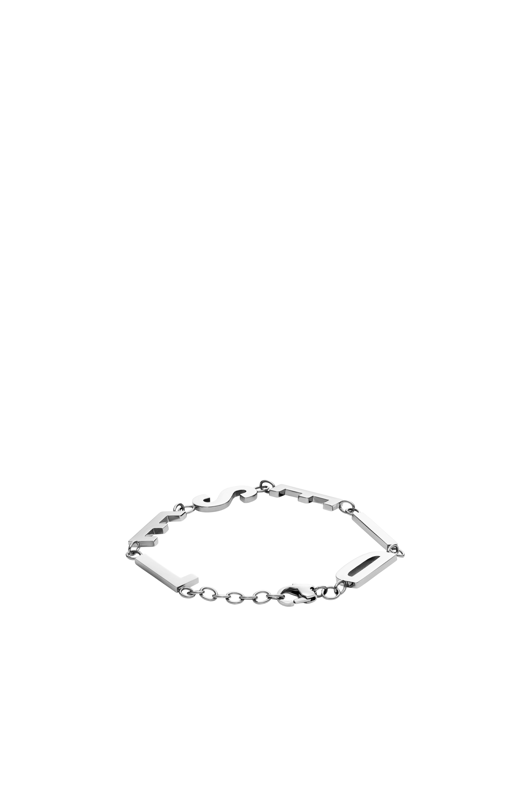 Diesel - DX1490, Unisex's Stainless steel chain bracelet in シルバー - 2
