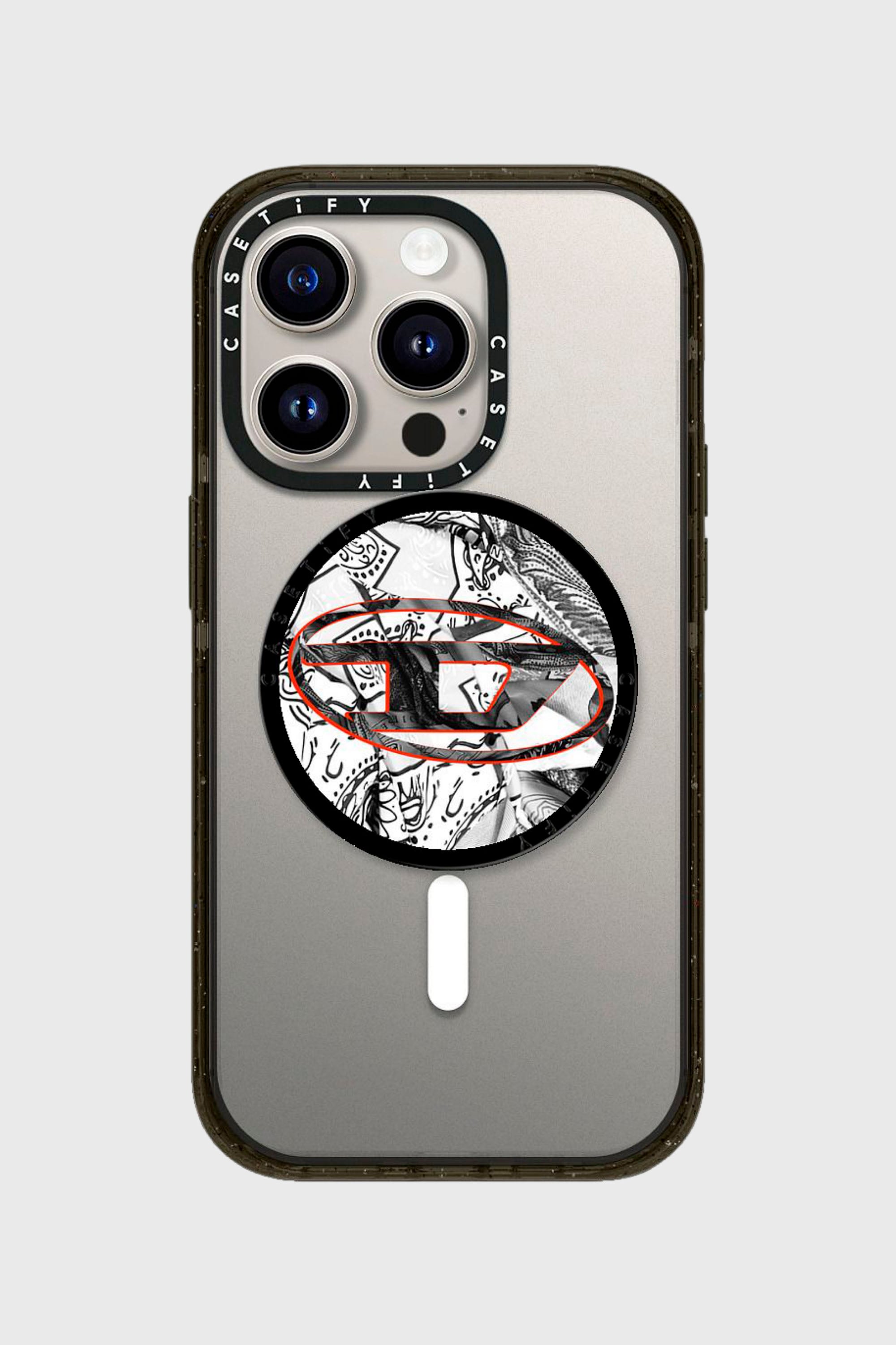 Diesel - 60349 CASETIFY GRIP STAND, Unisex's UNIVERSAL in マルチカラー/ブロック - 1