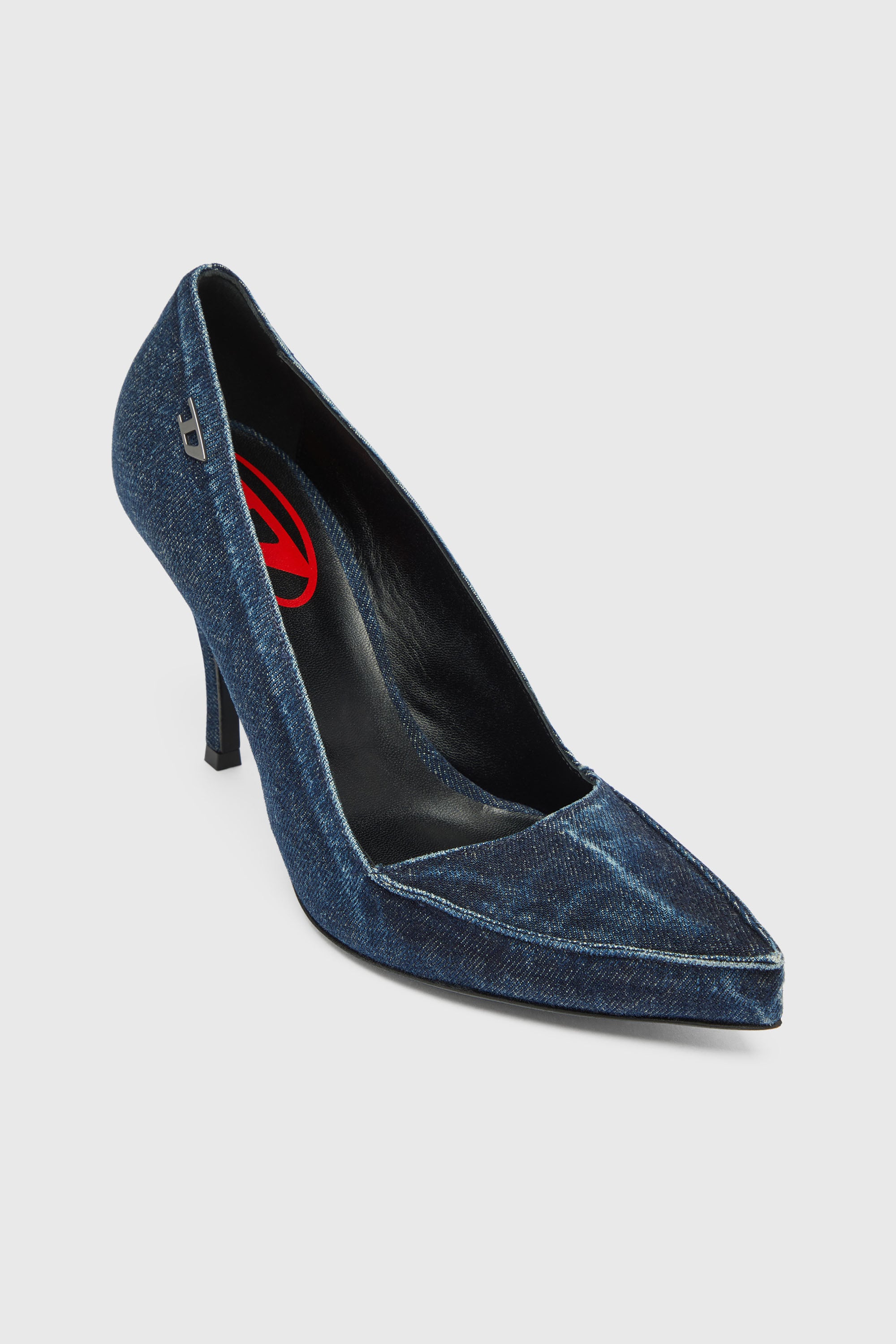Diesel - D-LUCETTE-90-PUMP D, Female's D-Lucette-Pumps in denim in null - 6