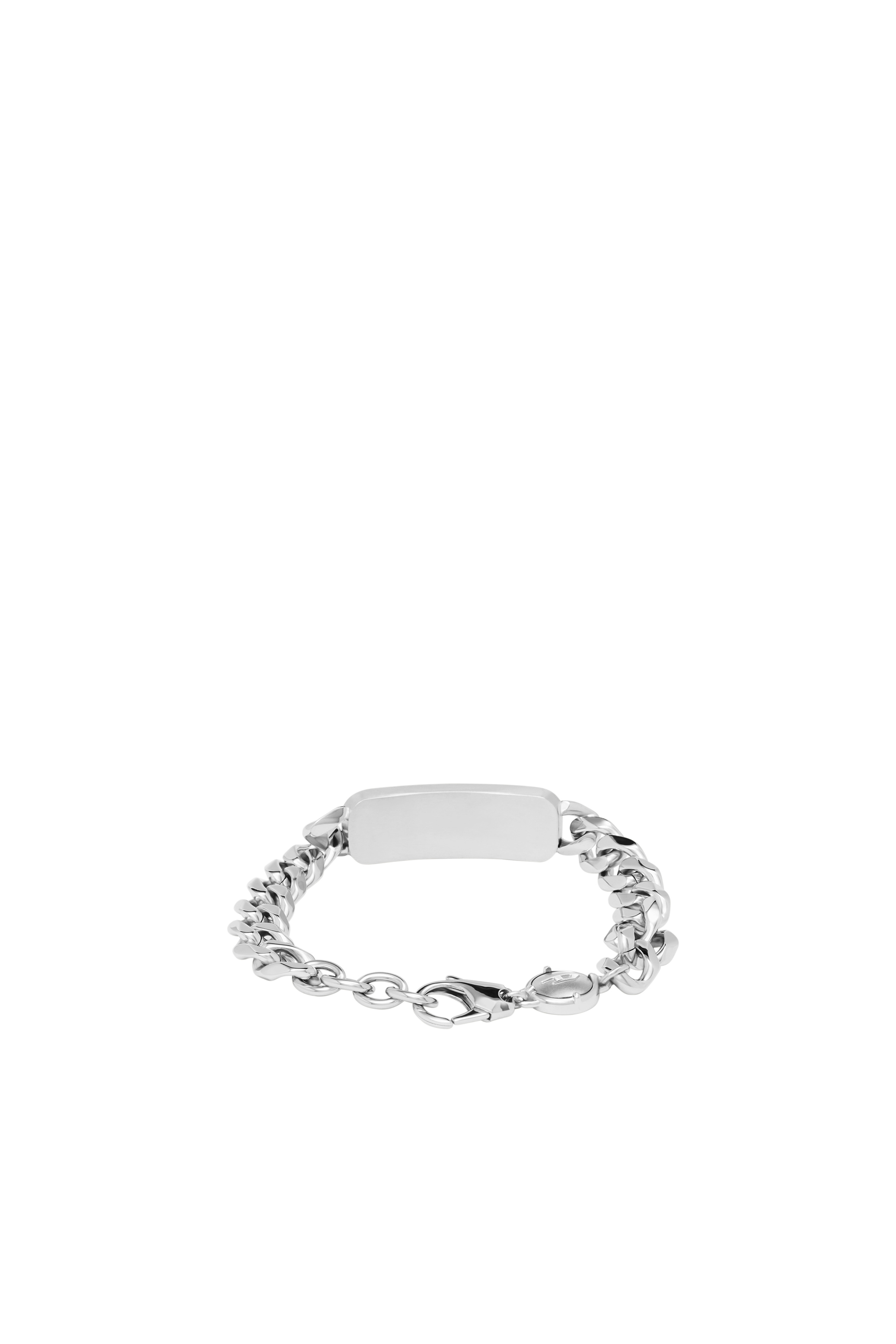 Diesel - DX1350, Male's Stainless steel ID bracelet in シルバー - 2