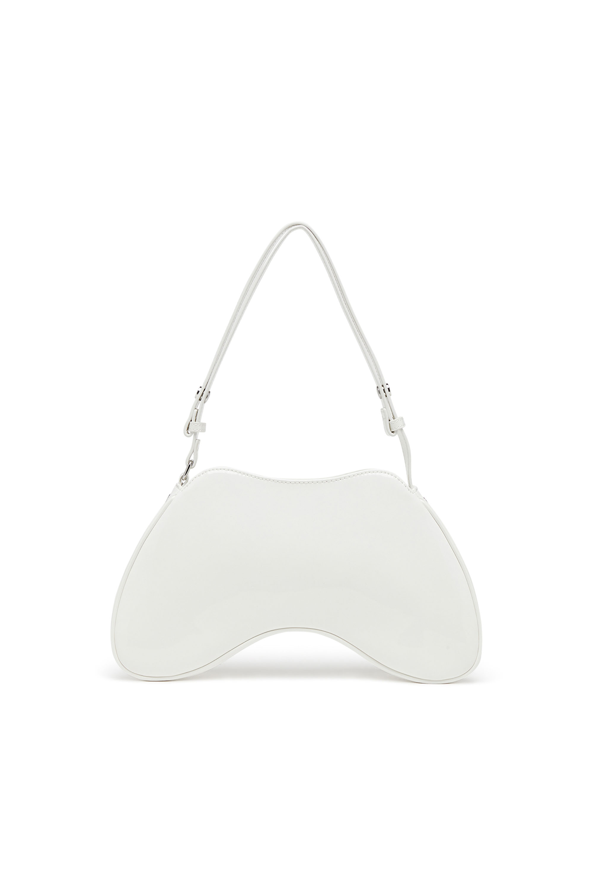 Diesel - PLAY SHOULDER, Female's Play-Glossy shoulder bag in ホワイト - 2