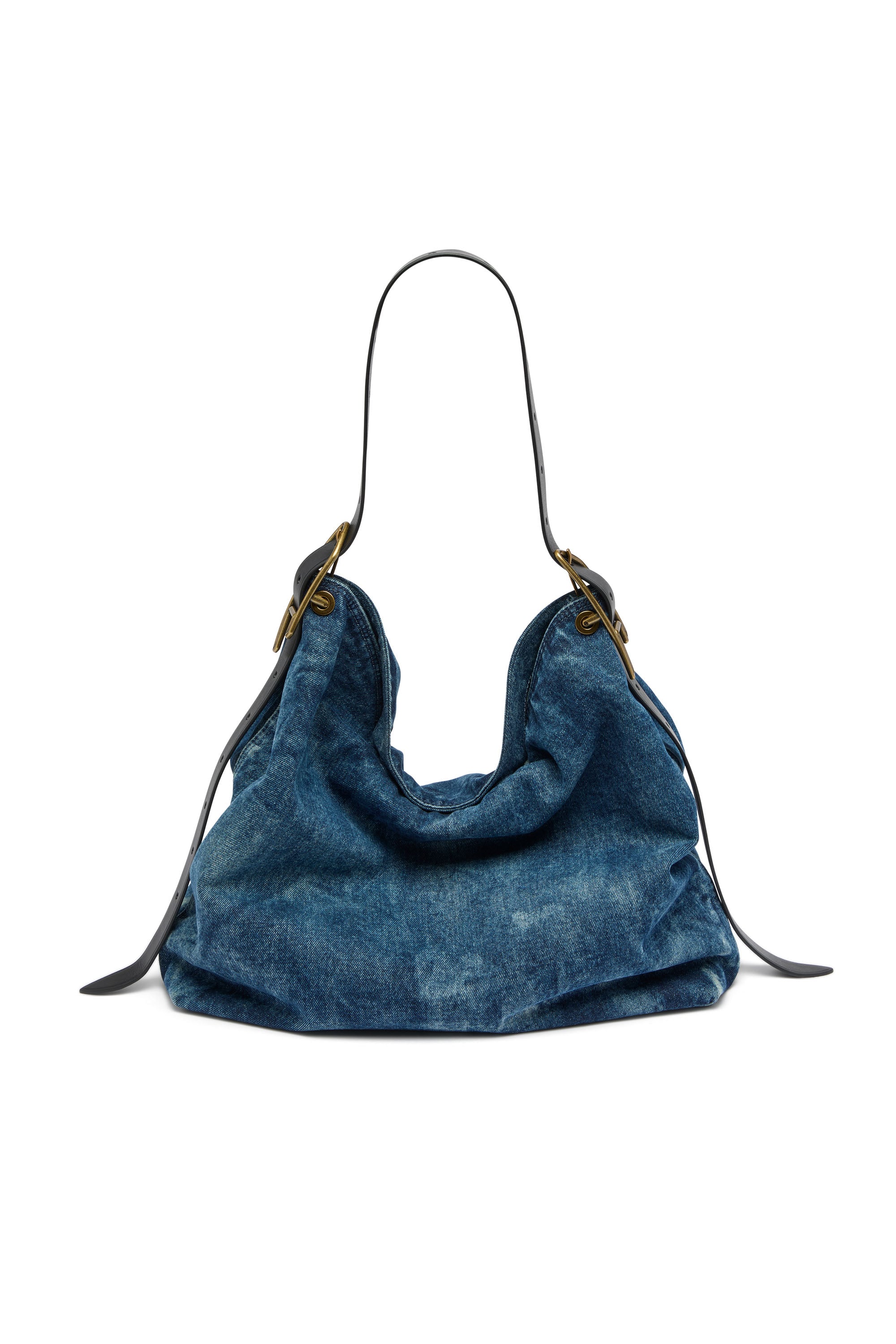 Diesel - D-LINE HOBO L, Female's ホーボーバッグ in ミディアムブルー - 1