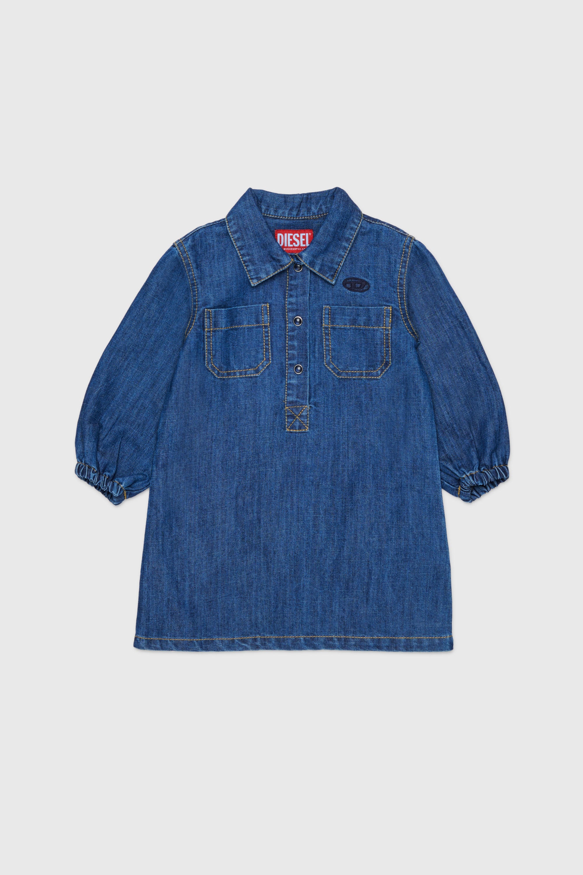 Diesel - DELBIB, Female's ワンピース in ミディアムブルー - 1