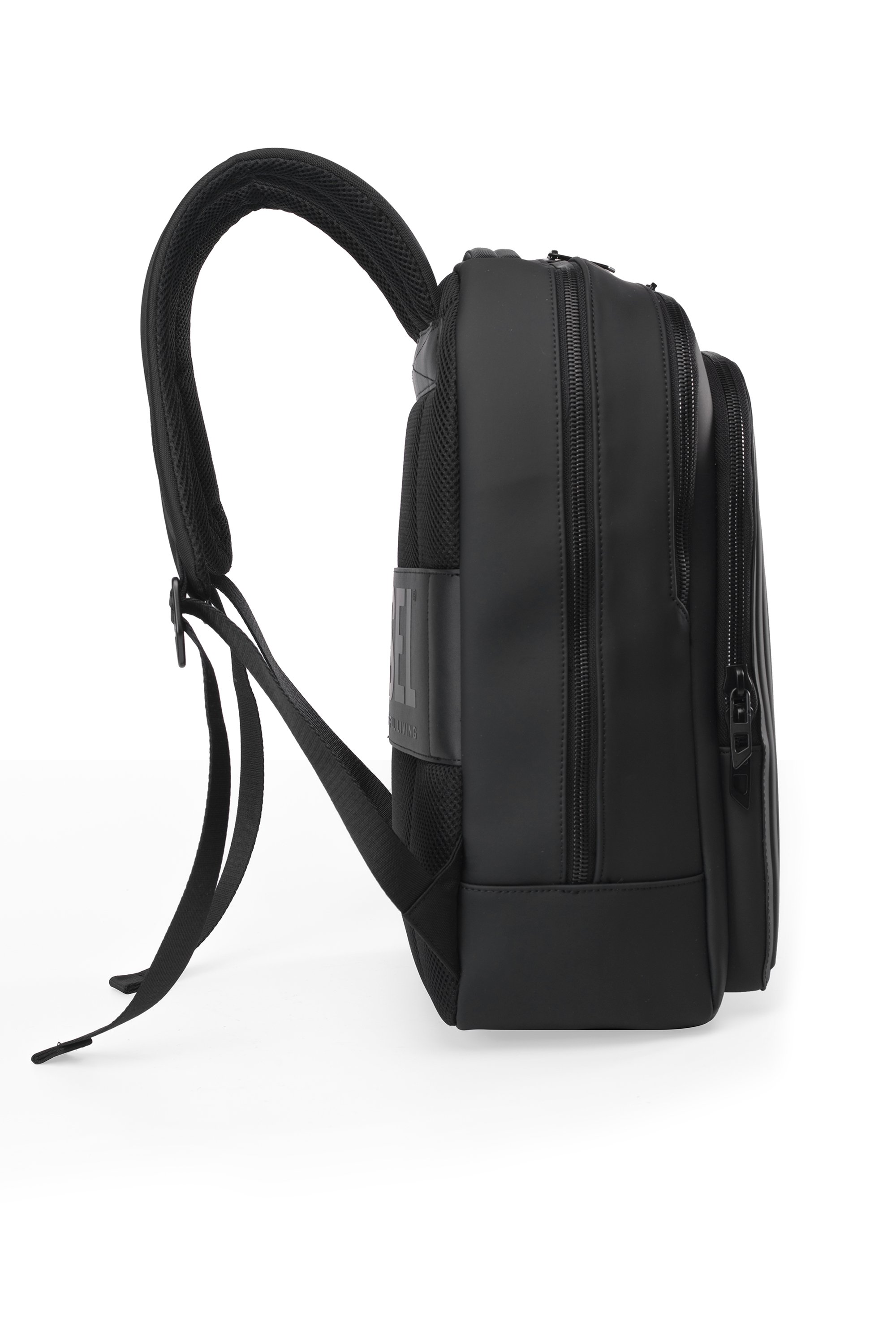 Diesel - DIESEL ALUMINUM BACKPACK DSB003, Unisex's Functional business backpack in ブラック - 4