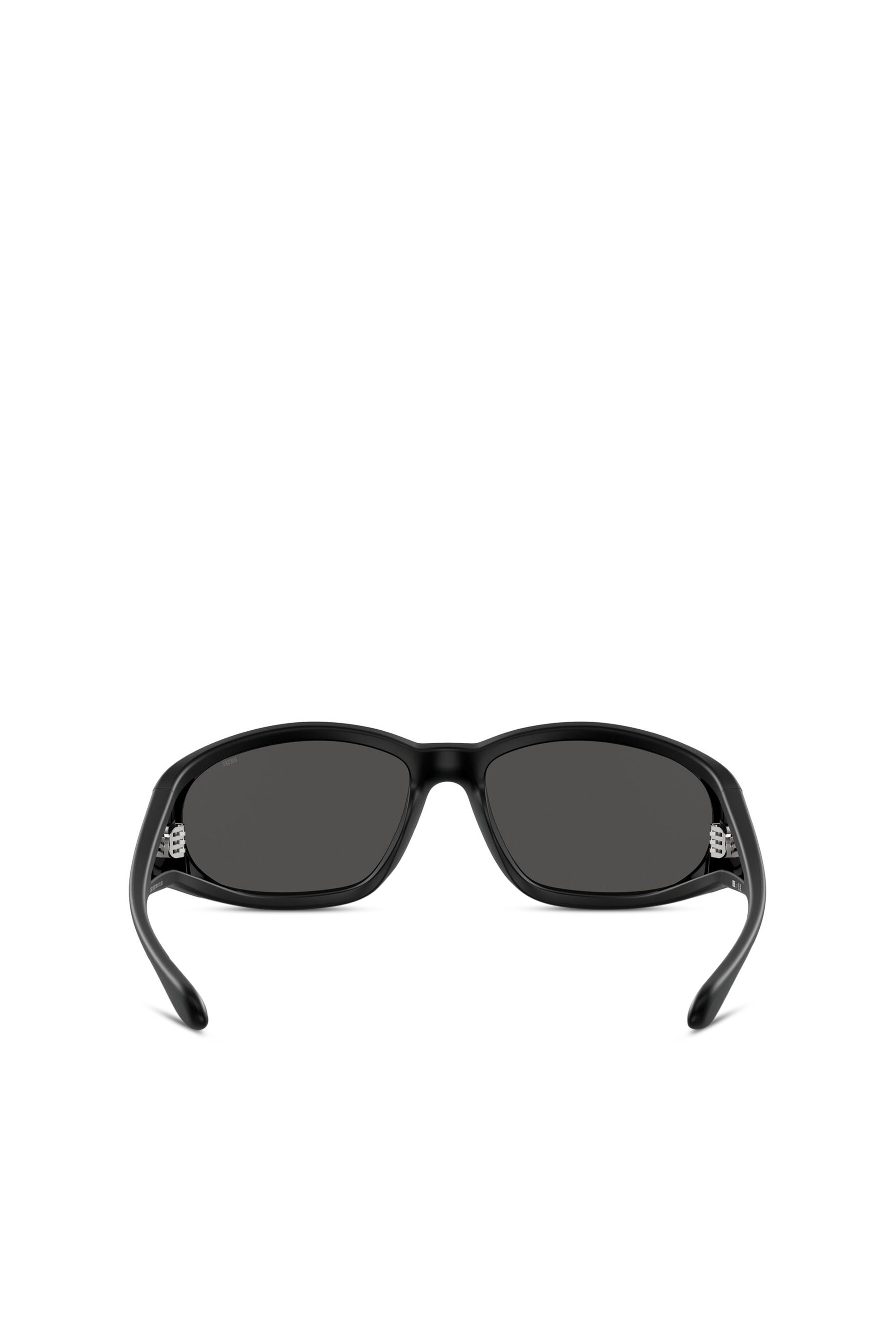Diesel - 0DL3002, Unisex's Rectangular sunglasses in acetate in ブラック - 3
