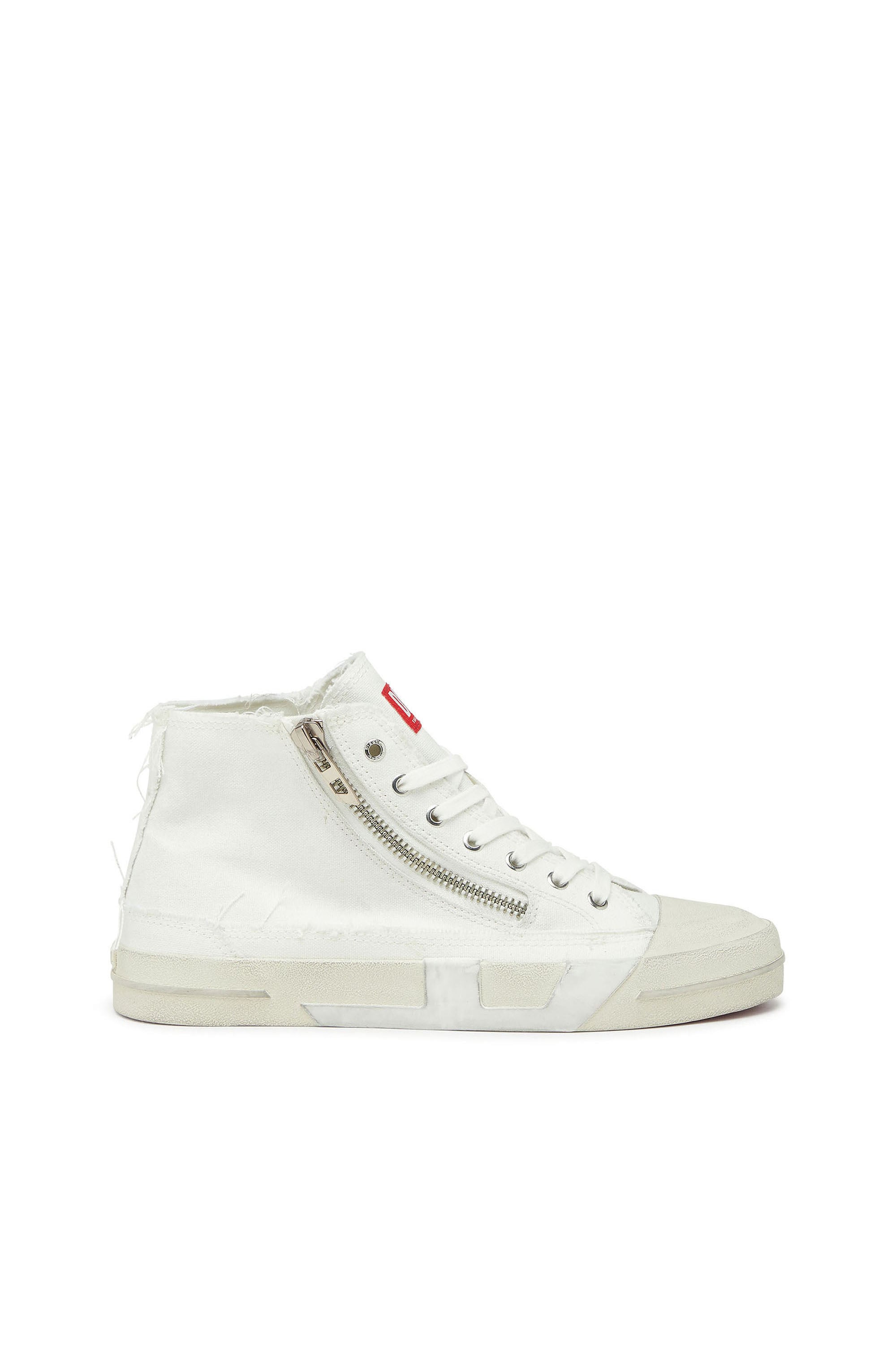 Diesel - S-D-VERSE ZIP MID II, Male's ミッドカットスニーカー in ホワイト - 1