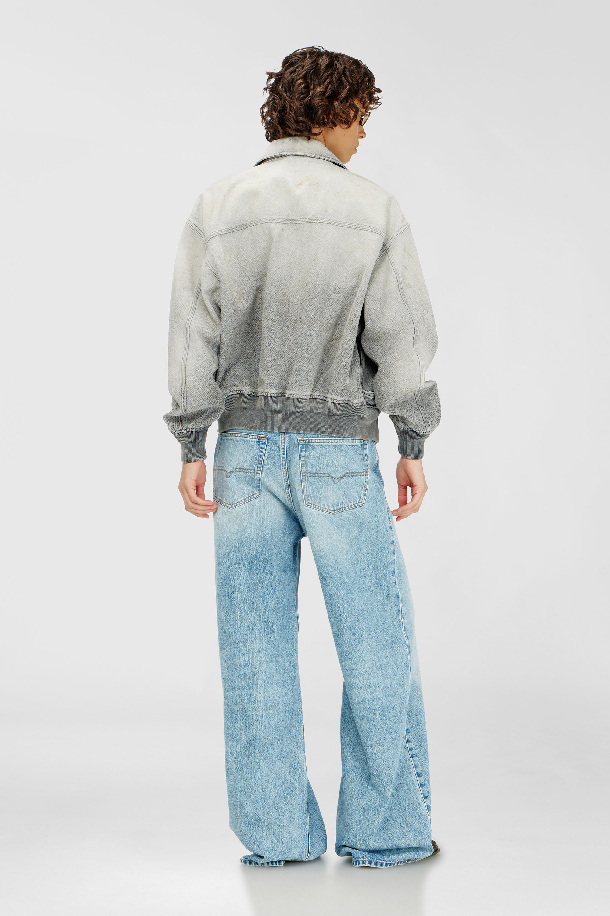 Diesel - Unisex's Relaxed Jeans 1996 D-Sire 09I29, ライトブルー - 3