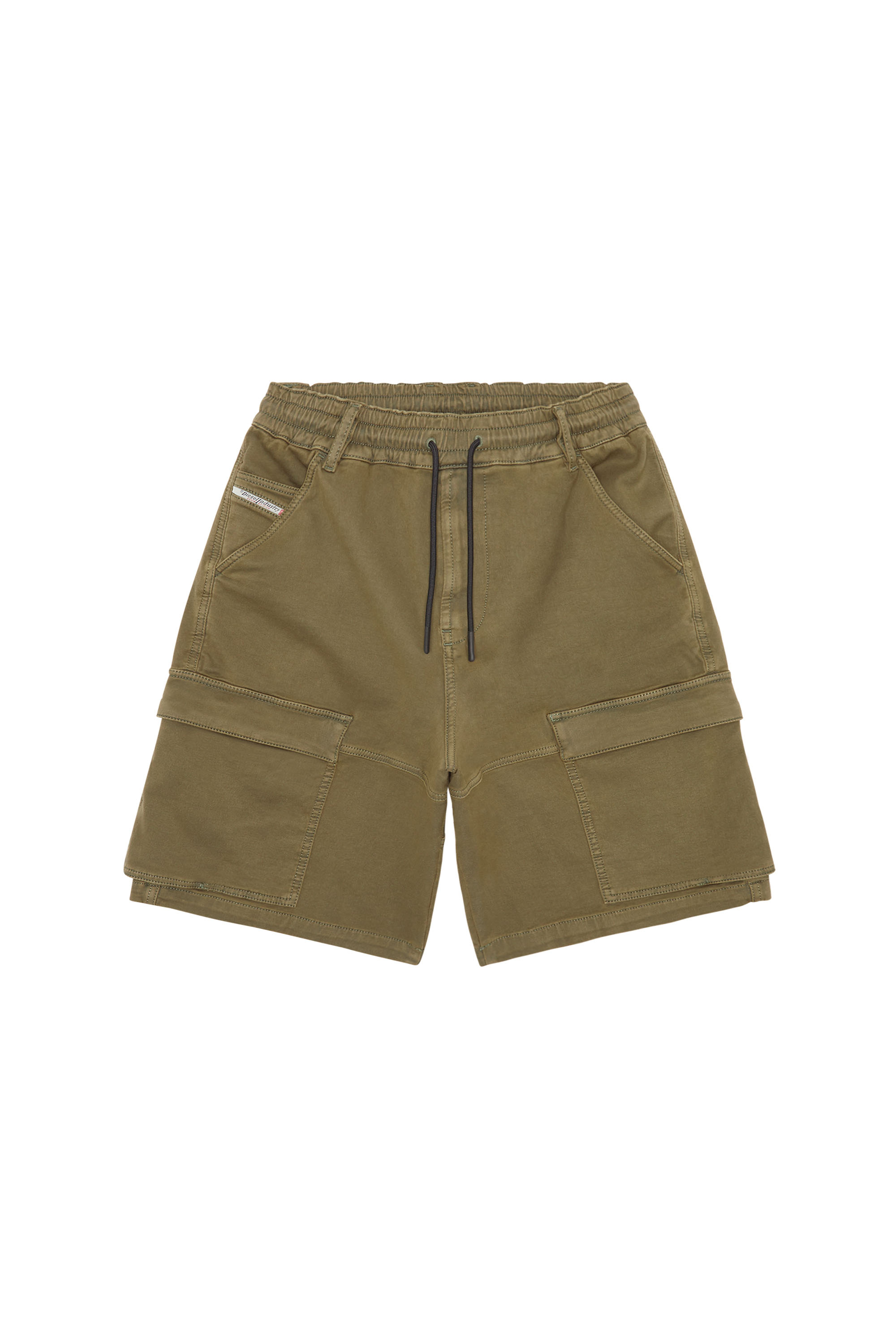 Diesel - D-KROOLEY-CARGO-SHORT JOGG, ミリタリーグリーン - Image 5