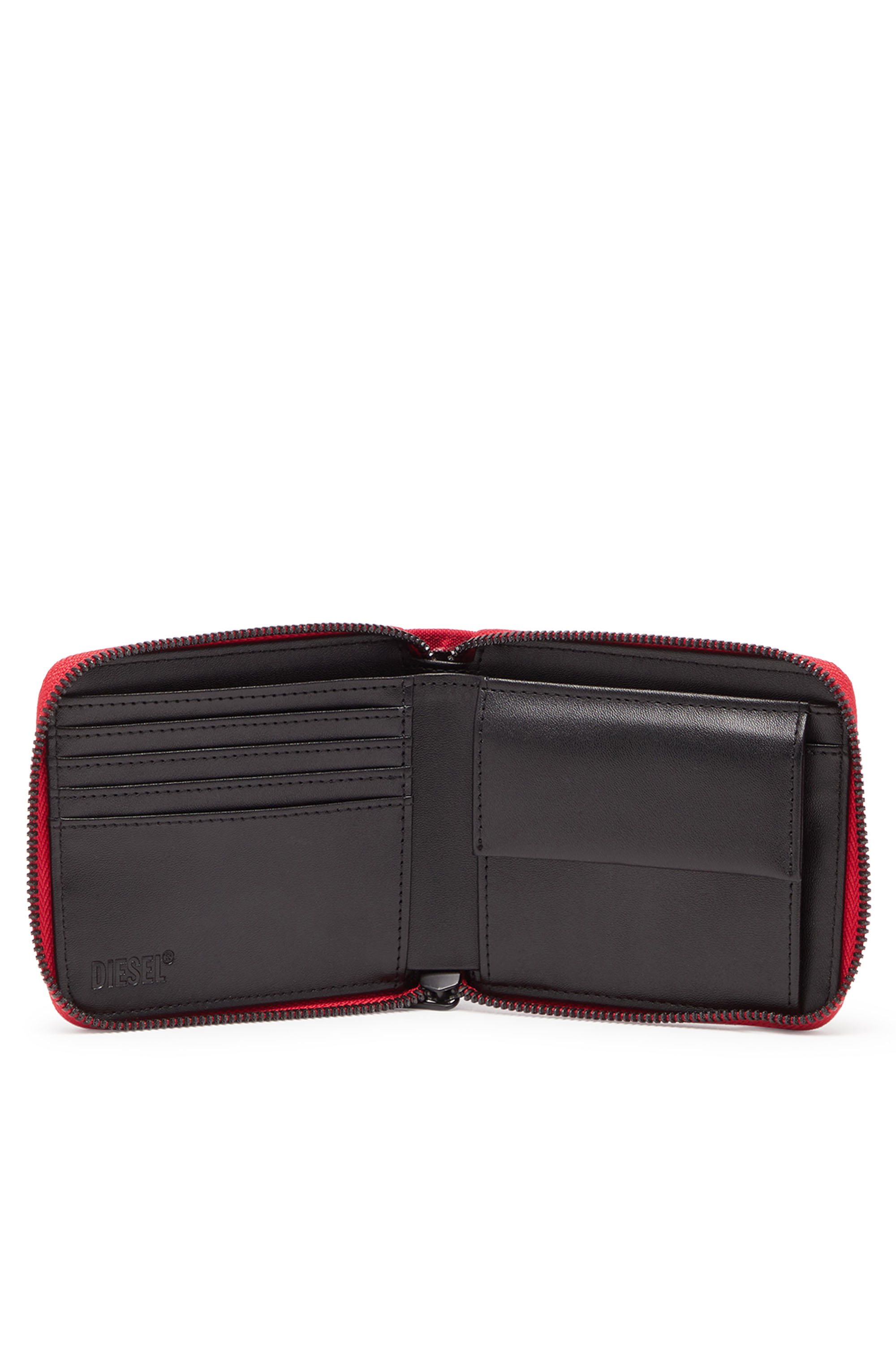 Diesel - RAVE BI-FOLD COIN ZIP XS, レッド - Image 3
